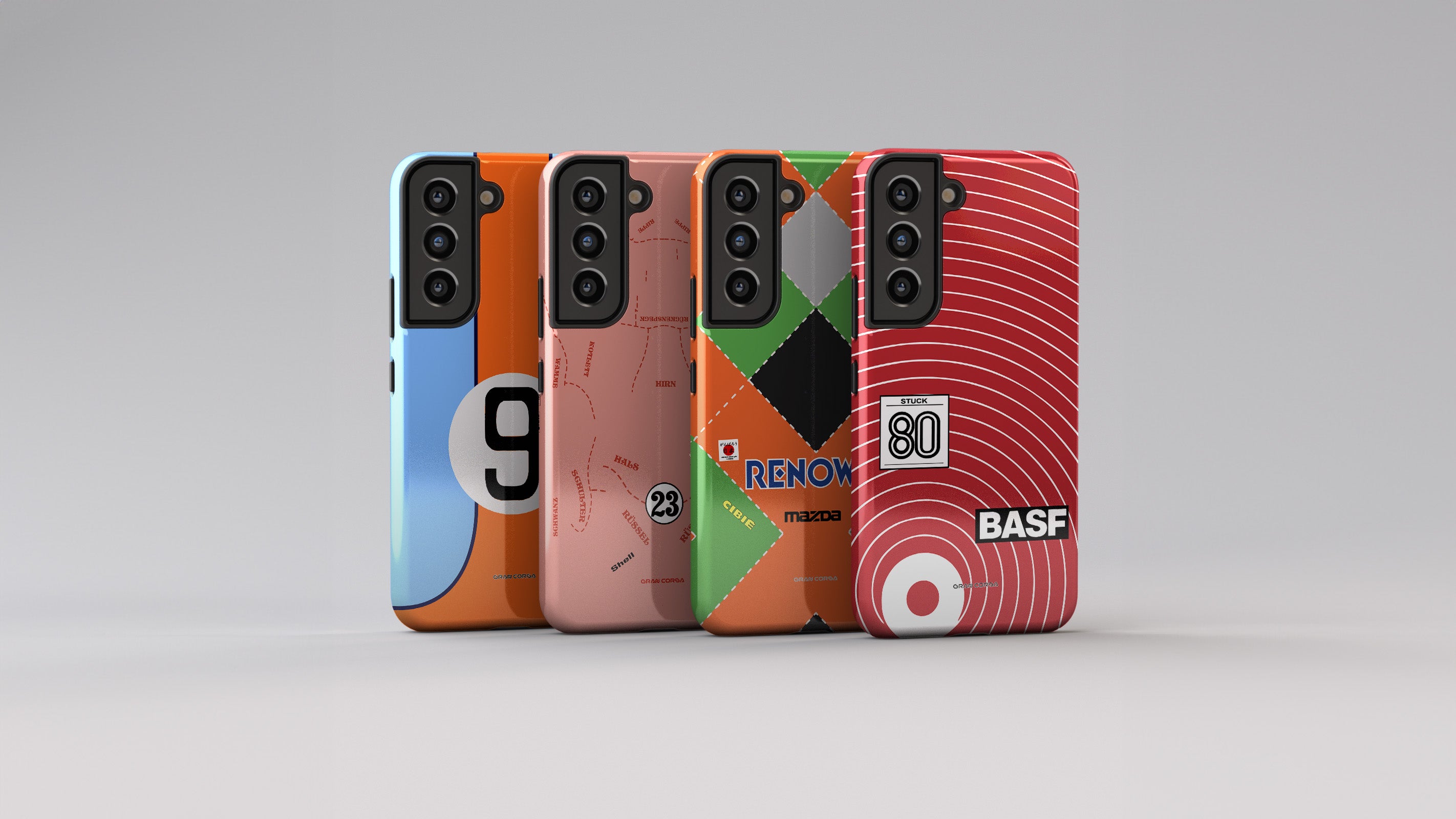 WEC Legends phone case collection