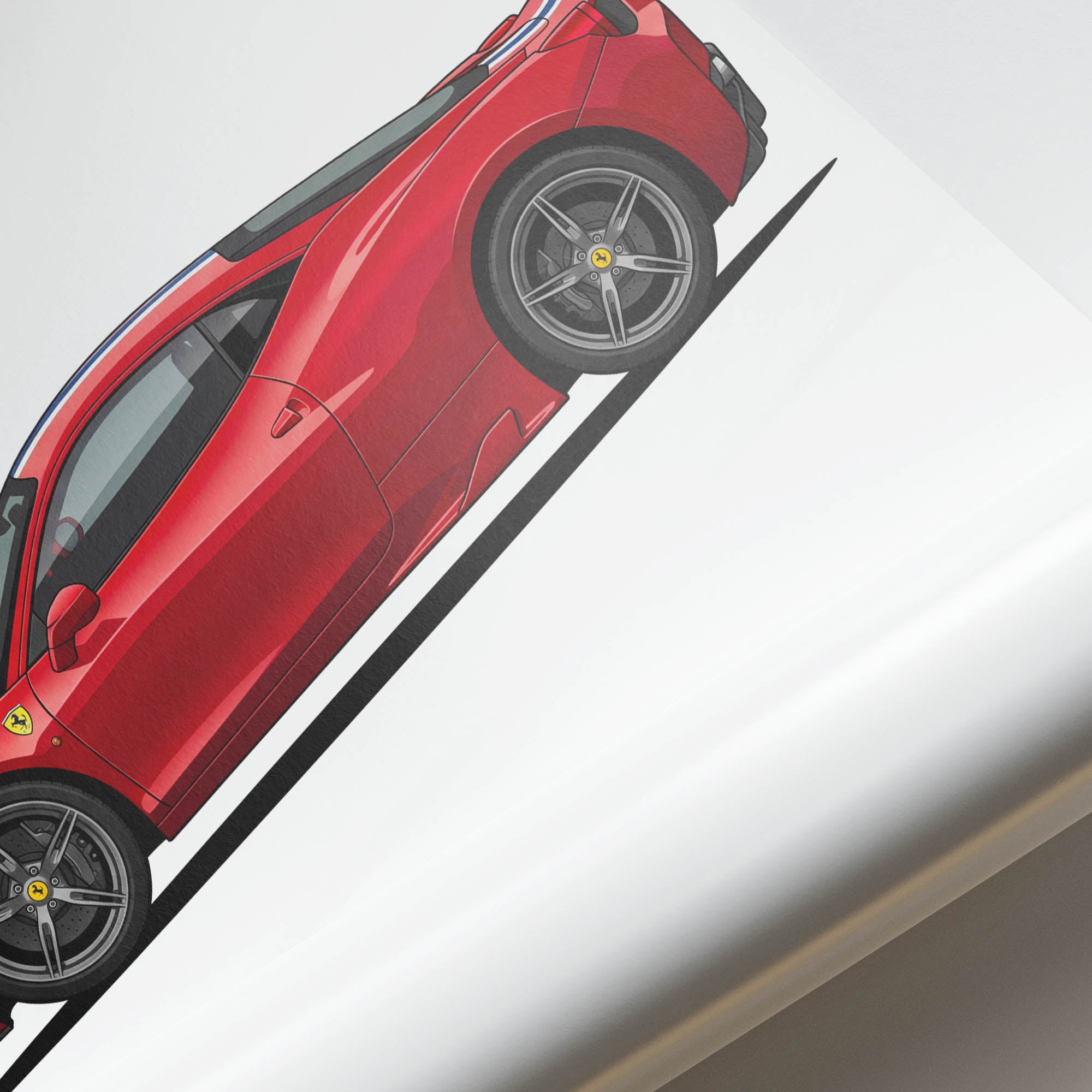 2014 Ferrari 458 Speciale – Car Print