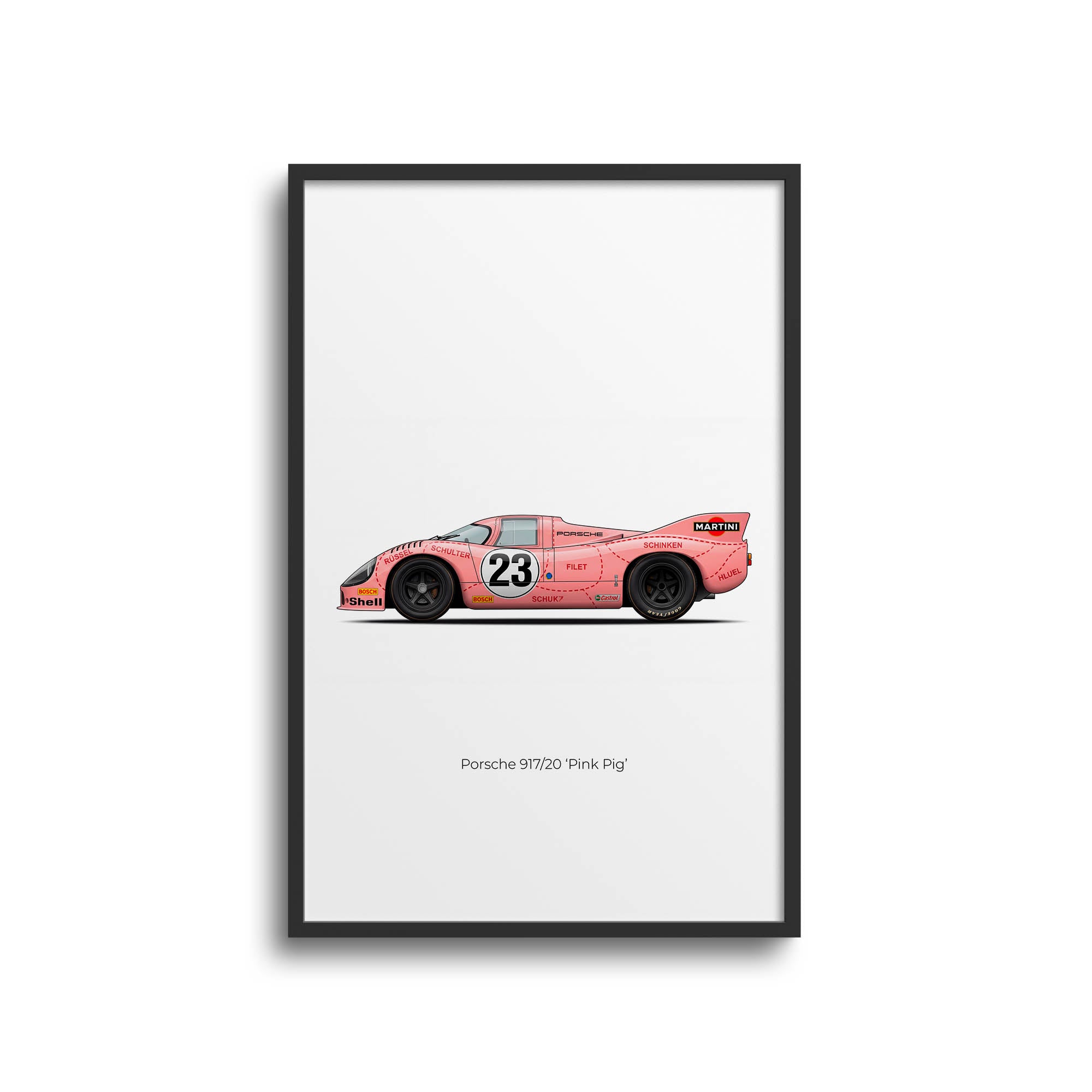 1971 Porsche – Car Print
