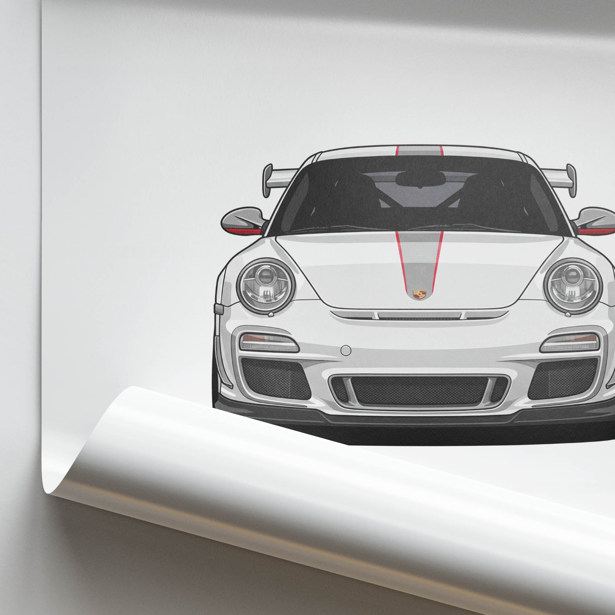2011 Porsche 911 GT3 RS – Car Print