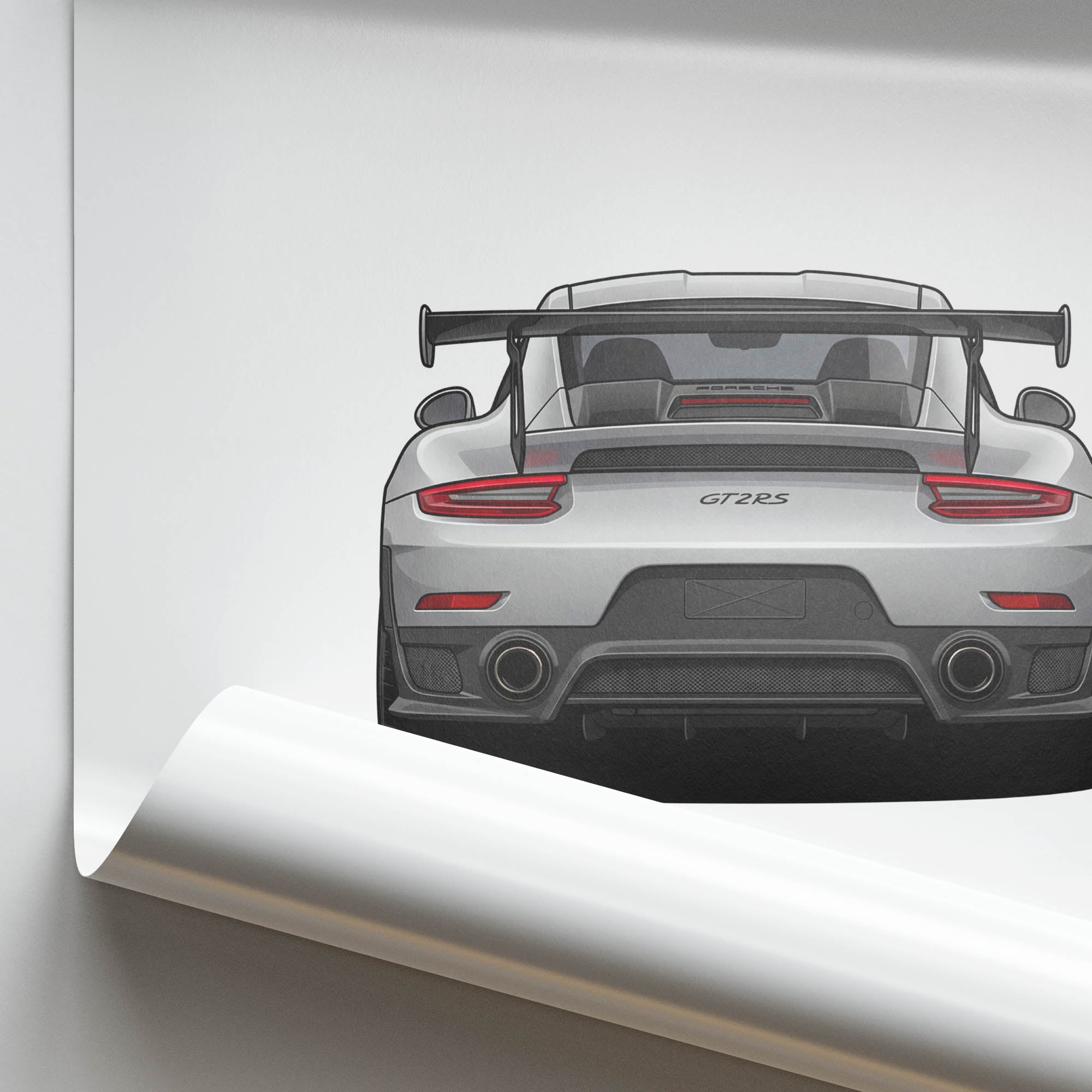 2018 Porsche 911 GT2 RS 991 2 GT – Car Print