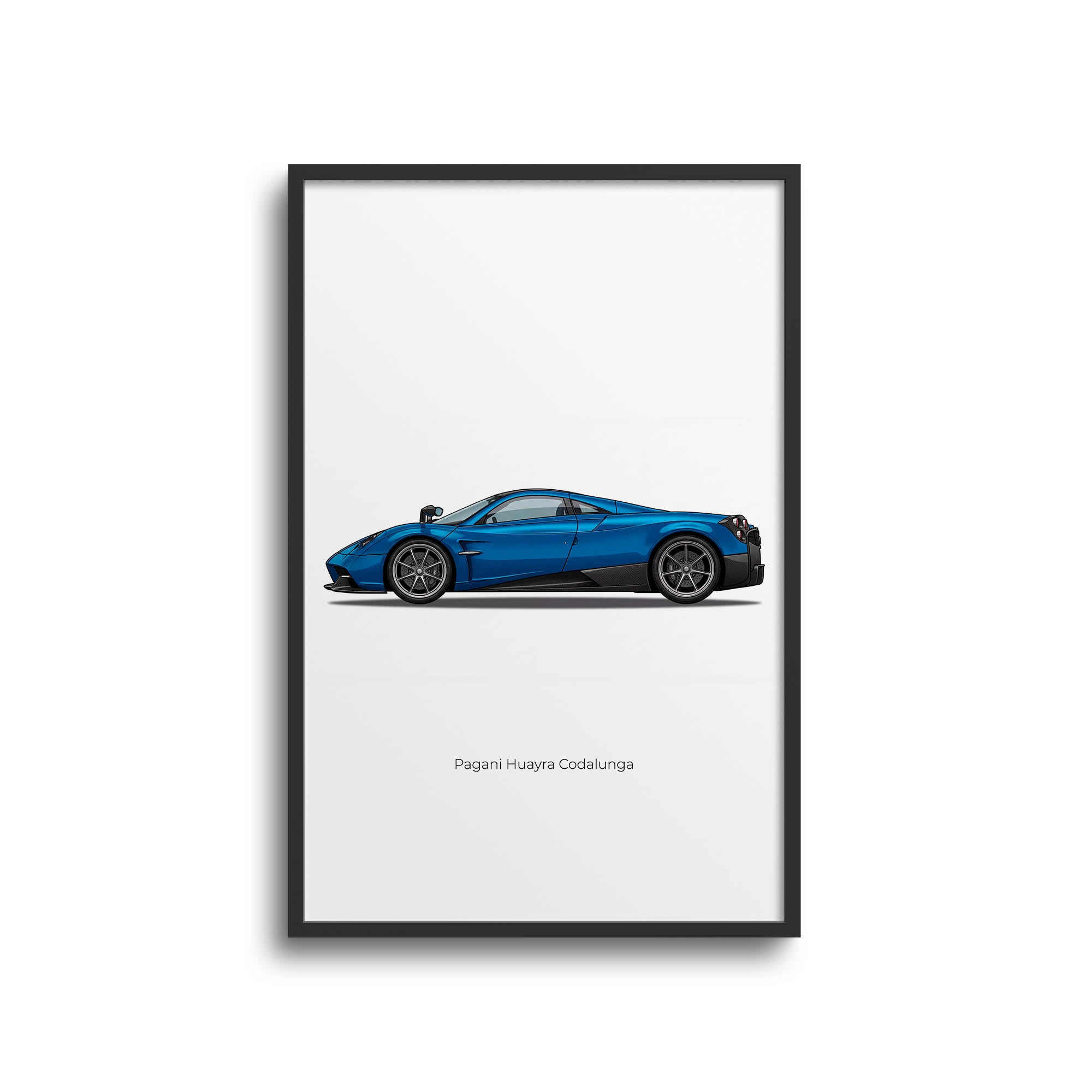 2022 Pagani Huayra Codalunga Semi – Car Print (Side)