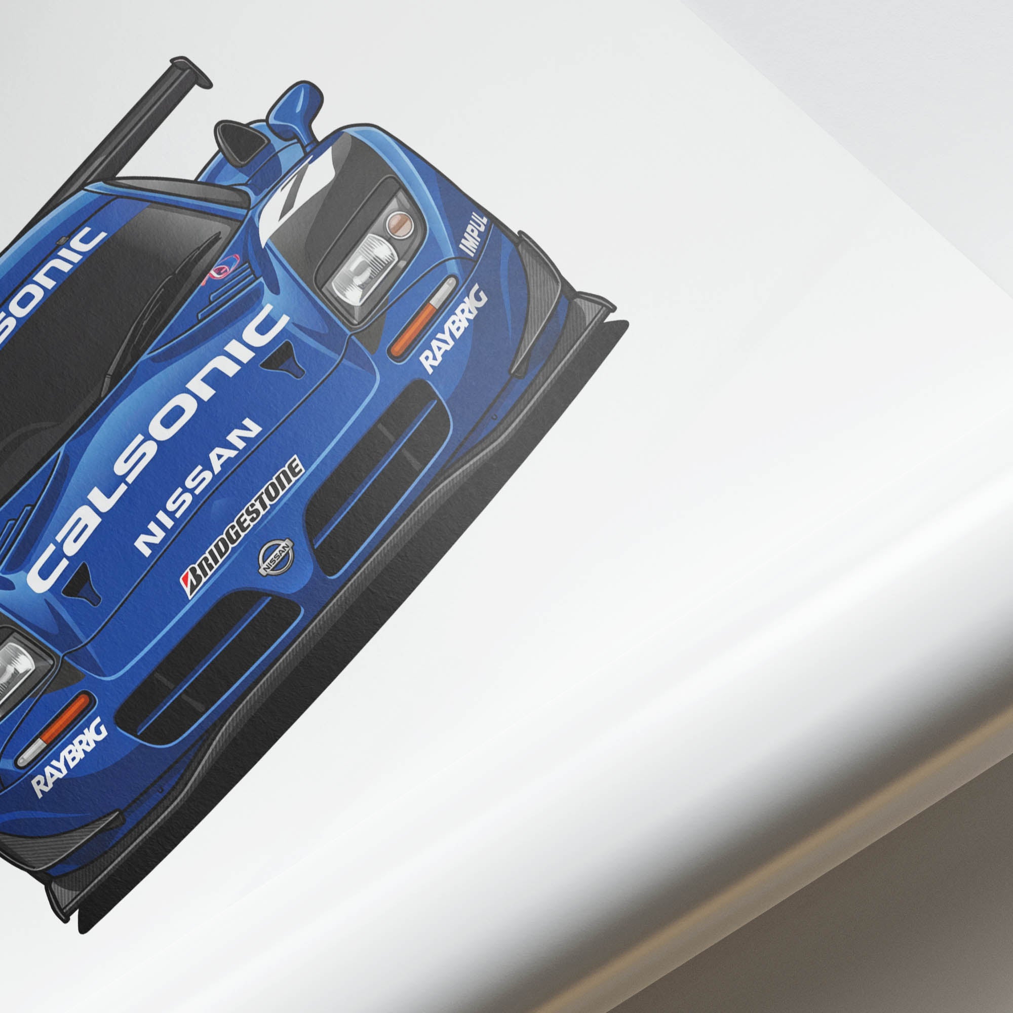 1998 Nissan R390 GT1 Calsonic – Car Print