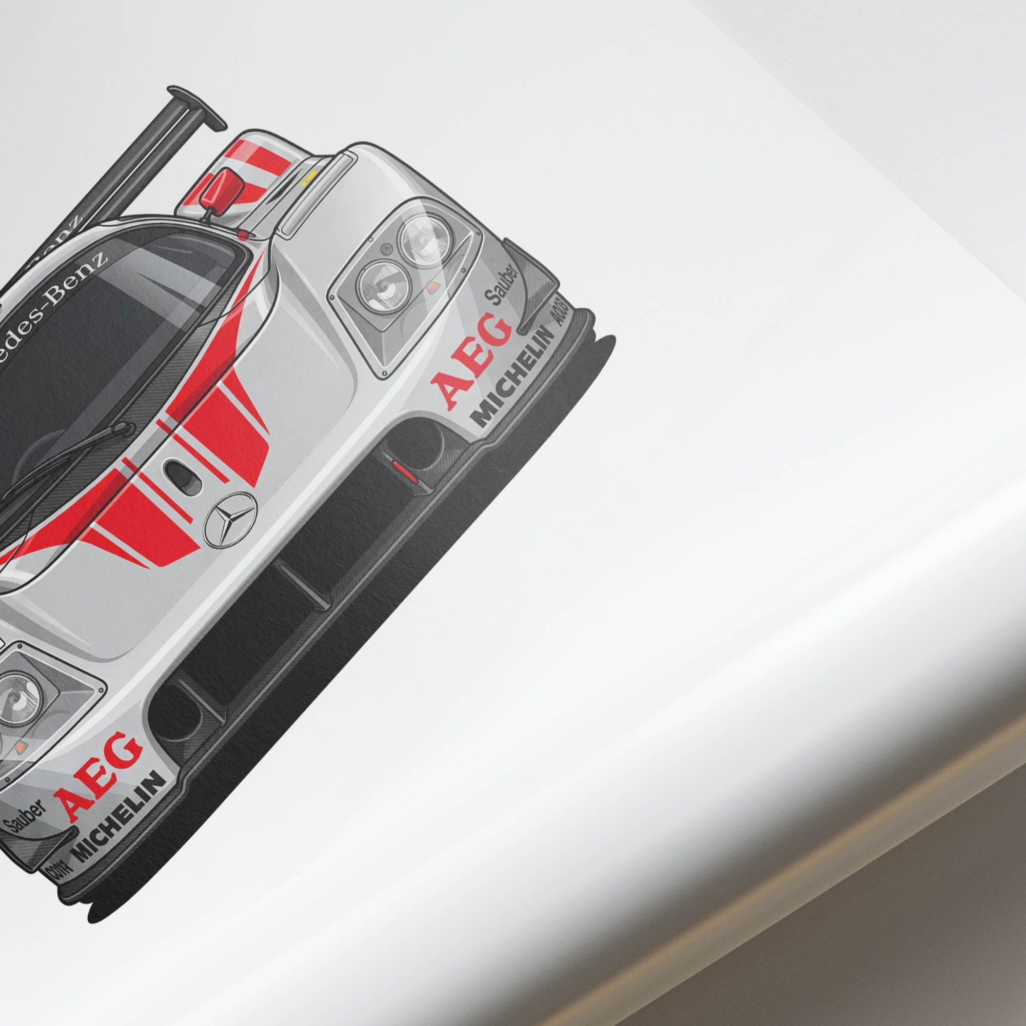 1989 Sauber Mercedes C9 – Car Print