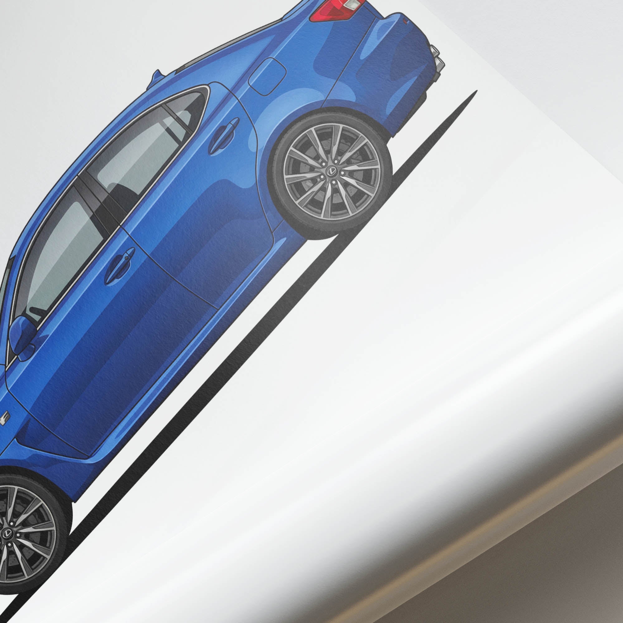 2010 Lexus Is F Ultrasonic – Car Print