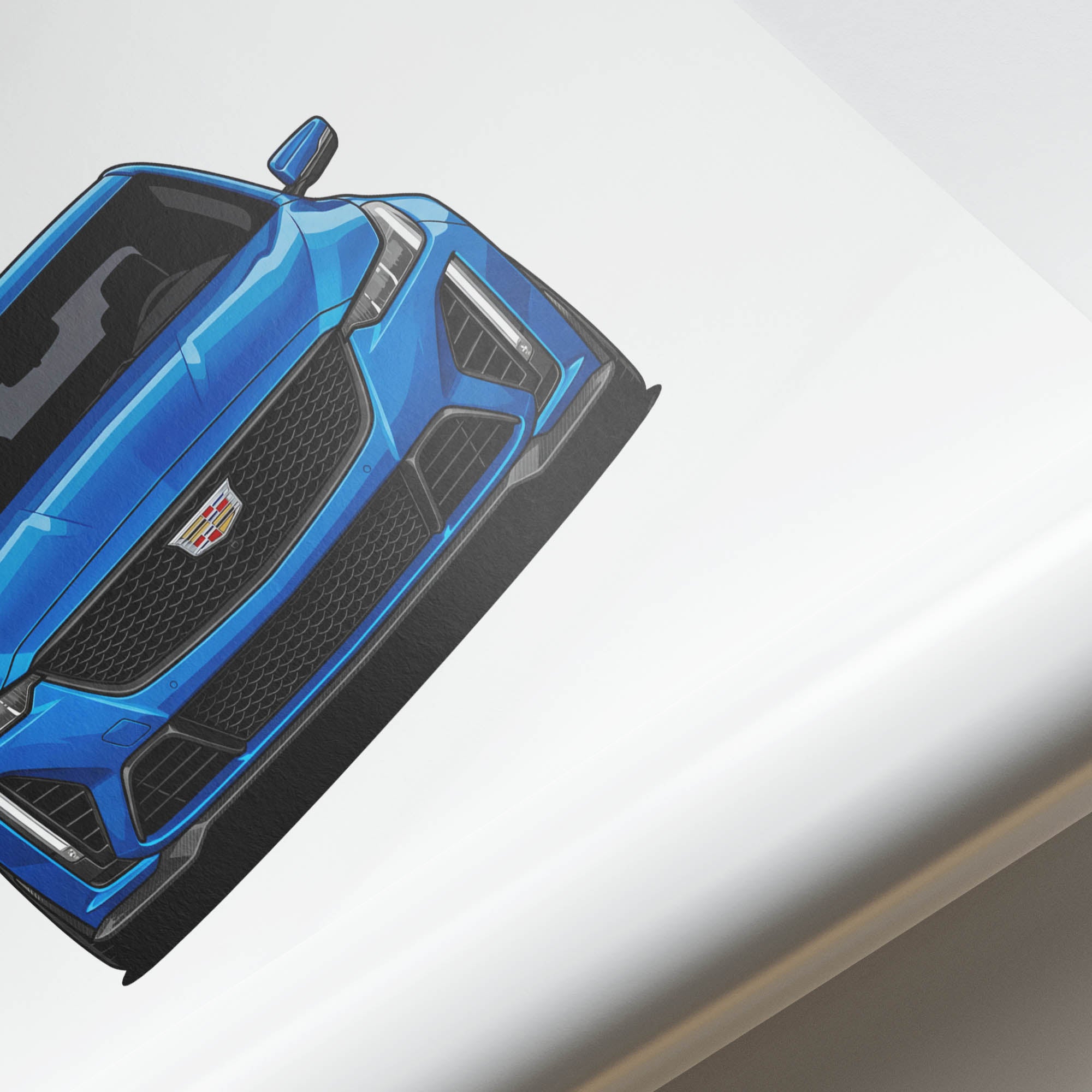 2023 Cadillac CT5 V Blackwing Electric – Car Print (Front)