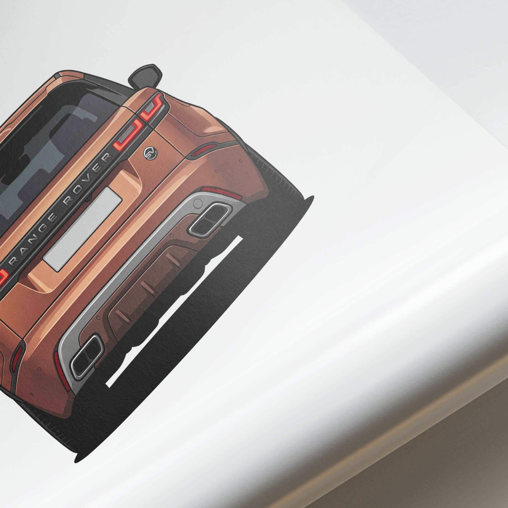 2023 Range Rover SV Sunrise Copper Satin – Car Print