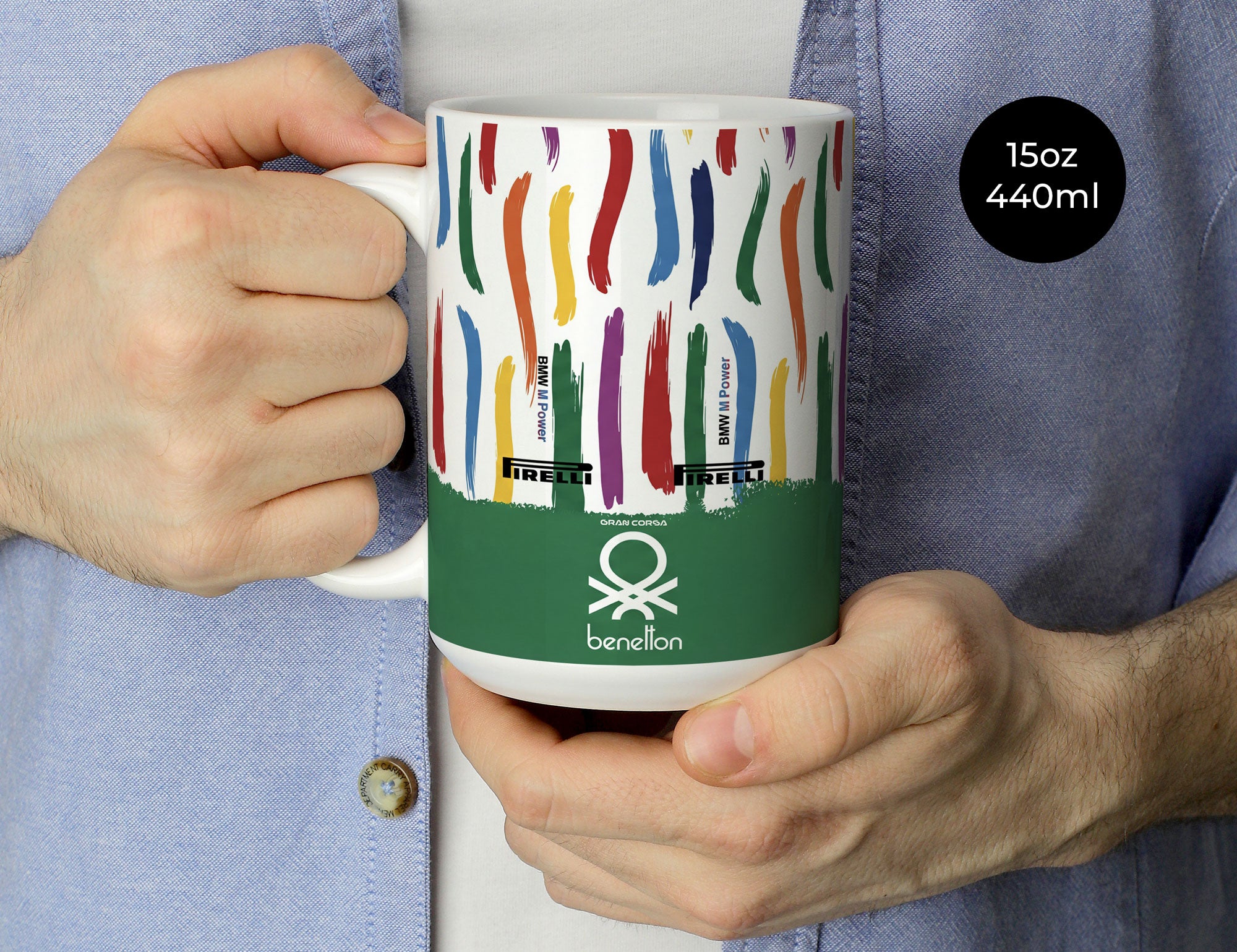 Benetton B186 BMW F1 1986 – Racing Mug