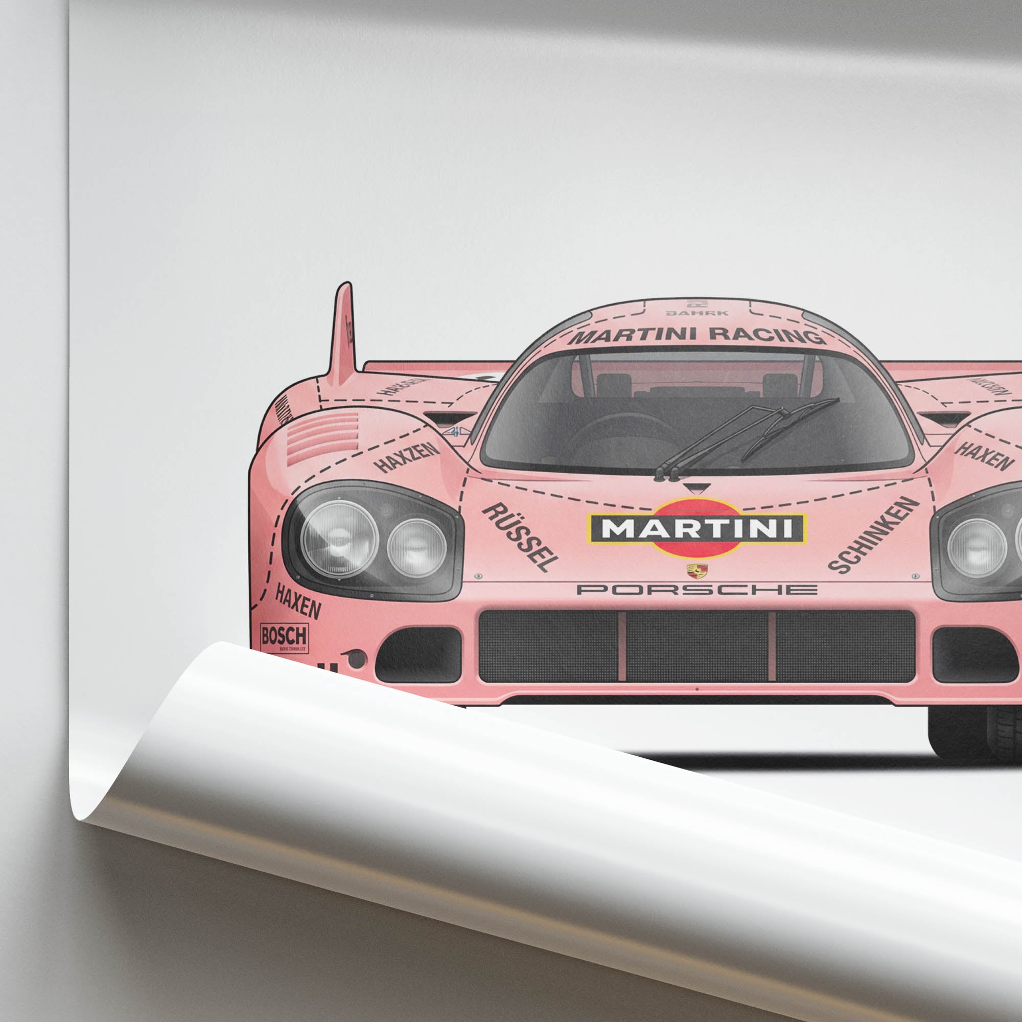 1971 Porsche – Car Print