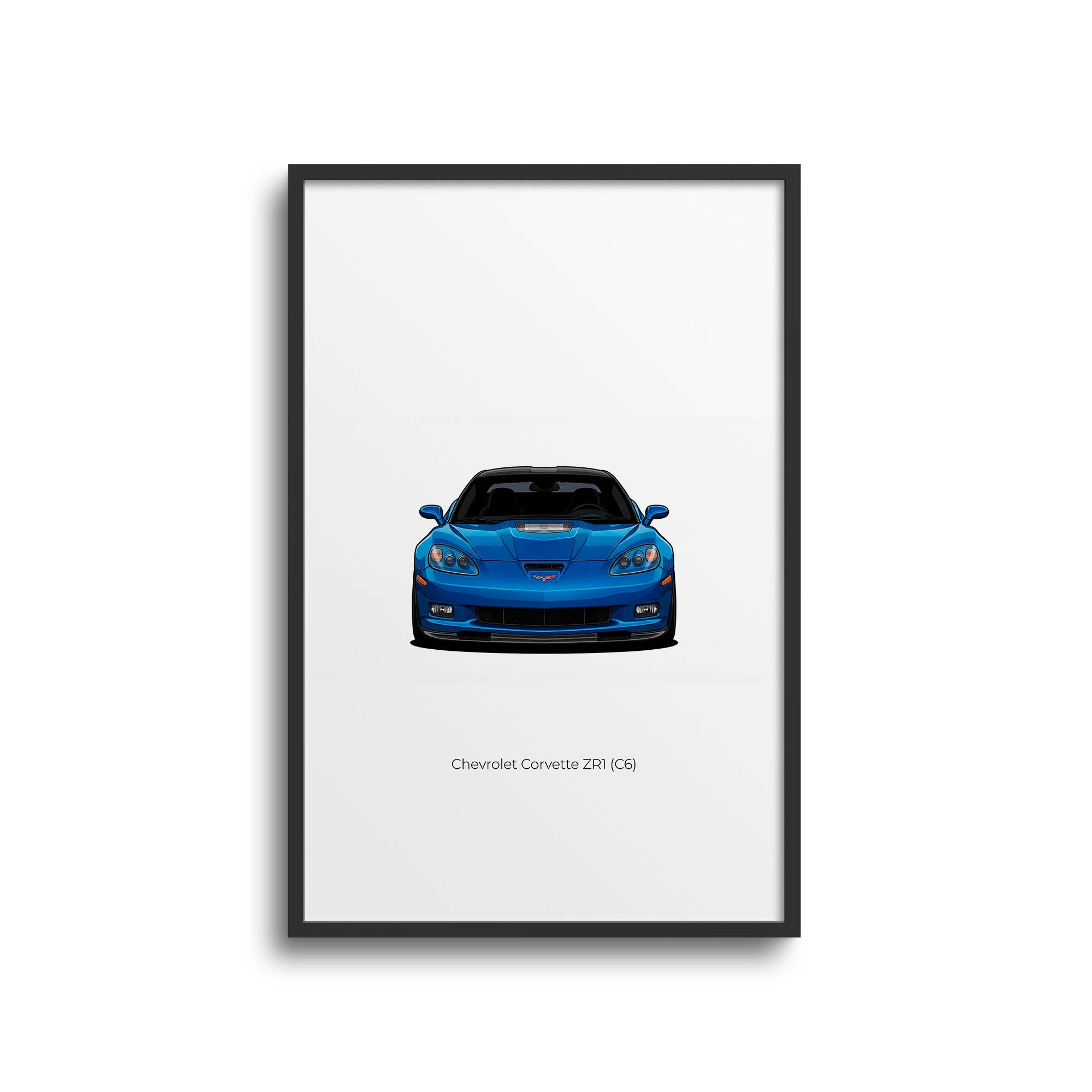 2009 Chevrolet Corvette ZR1 C6 Jetstream – Car Print