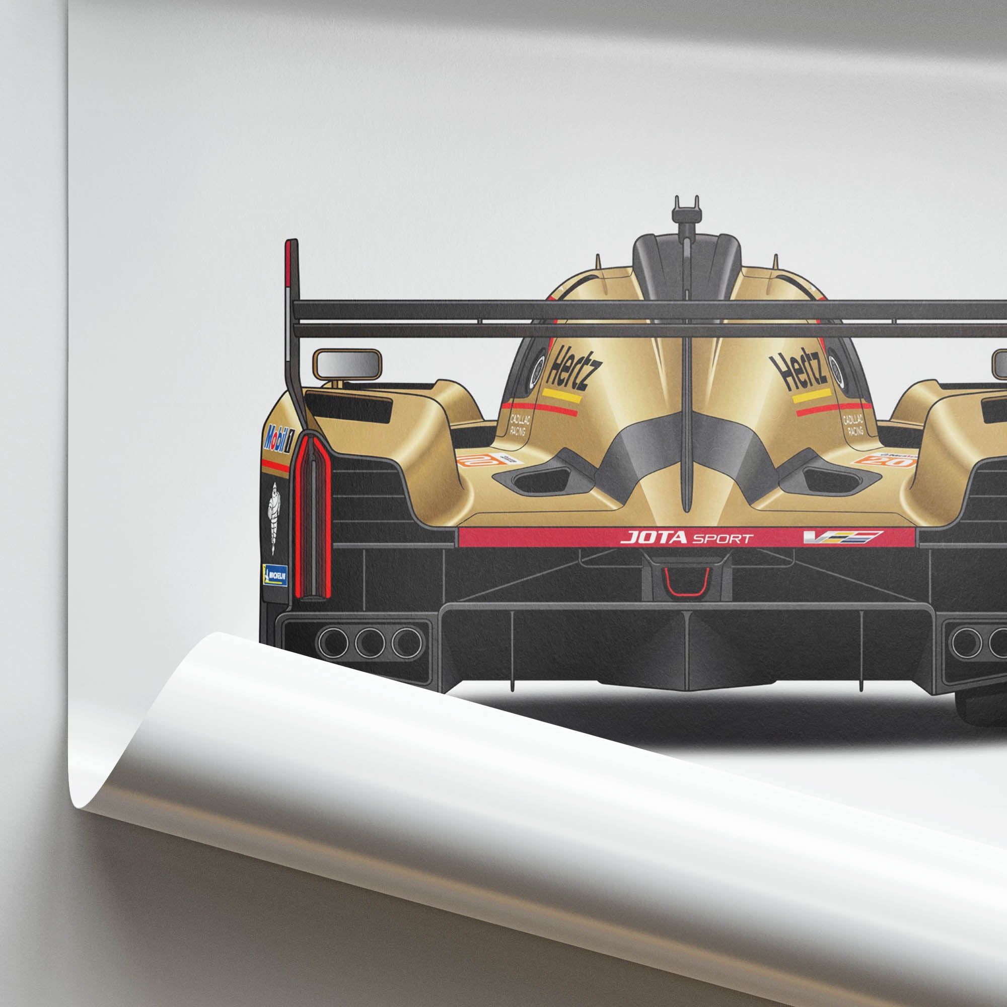 2025 Cadillac V Series R Hertz Team Jota – Car Print
