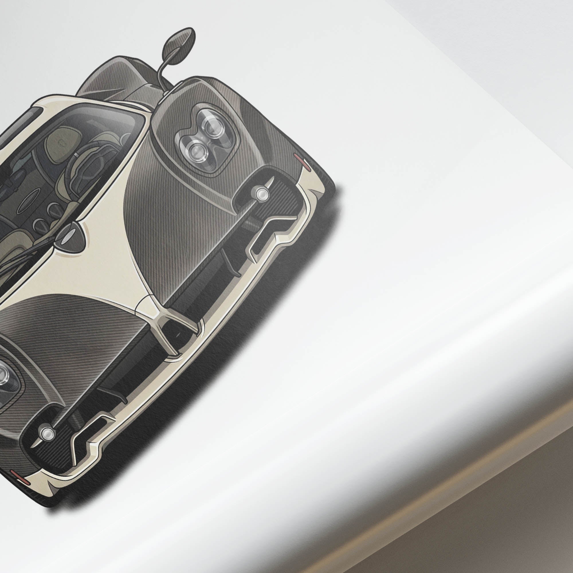 2023 Pagani Utopia Unpainted – Car Print