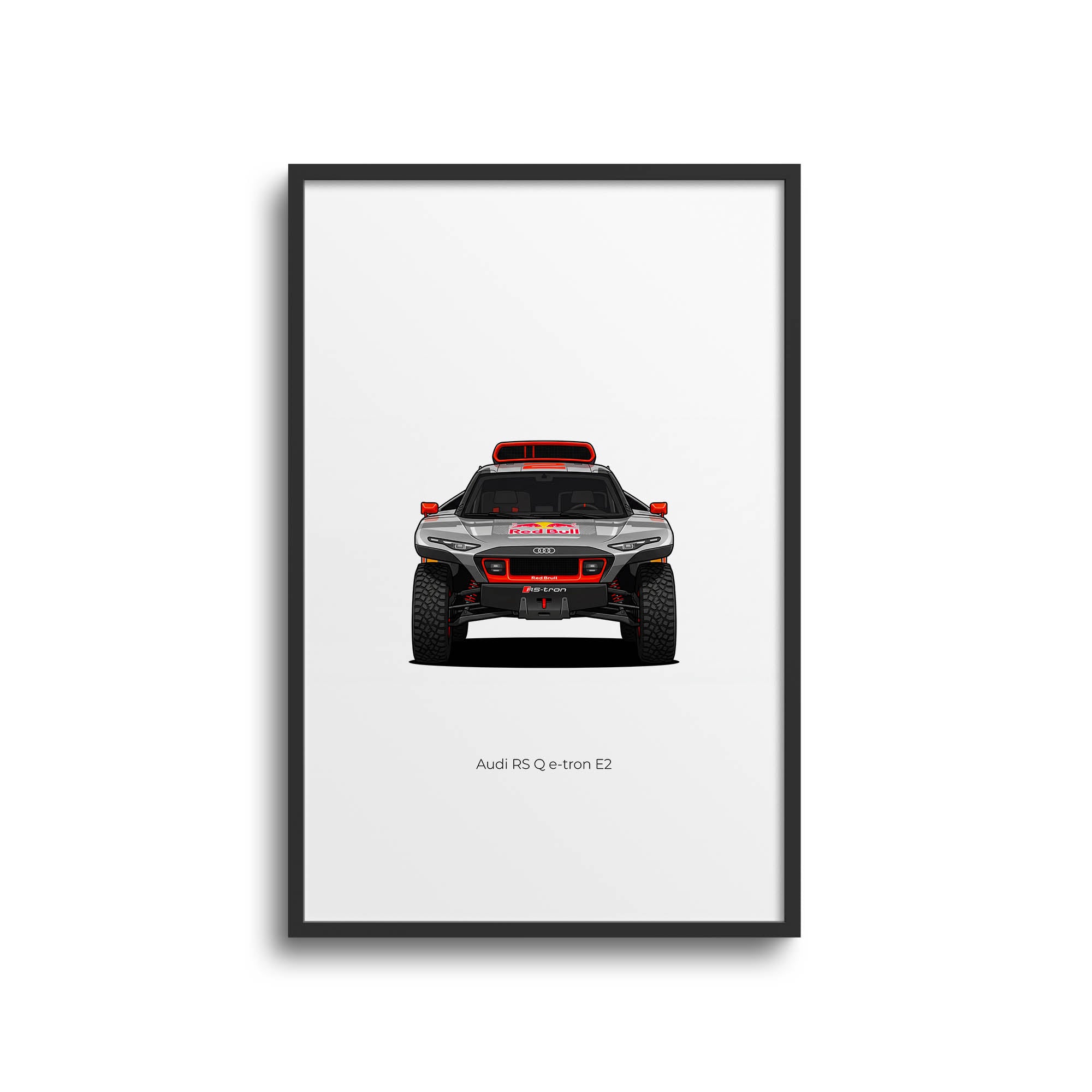 2024 Audi RS Q e-tron E2 Carlos Sainz Sr – Car Print