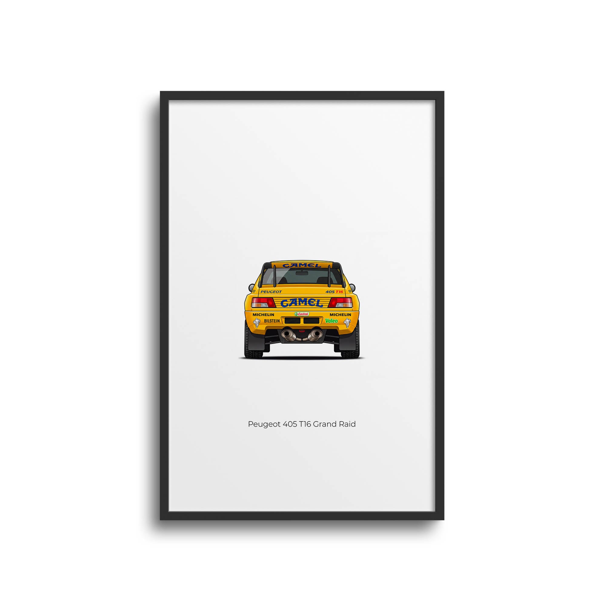 1990 Peugeot 405 T16 Grand – Car Print