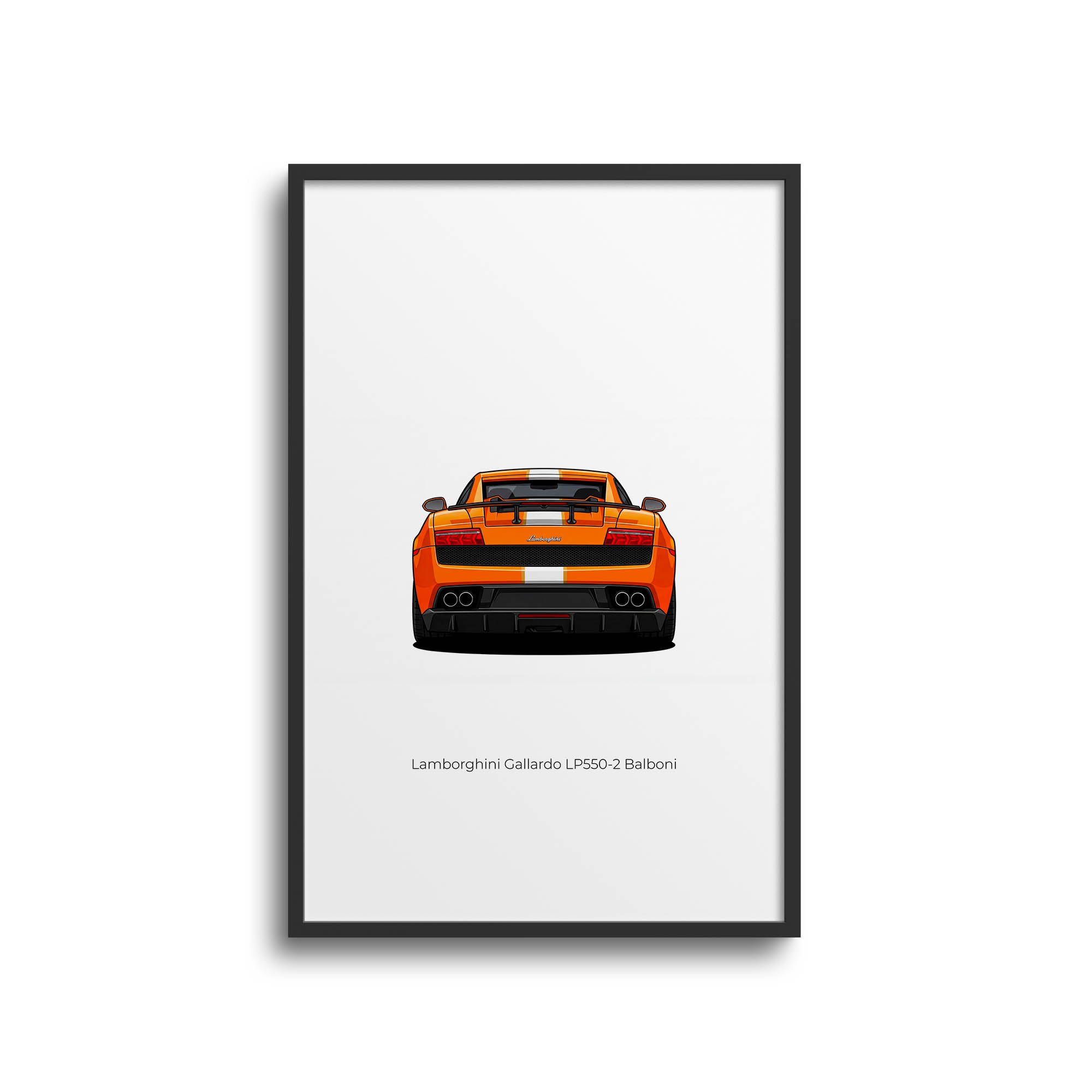 2010 Lamborghini Gallardo LP550 2 Balboni – Car Print