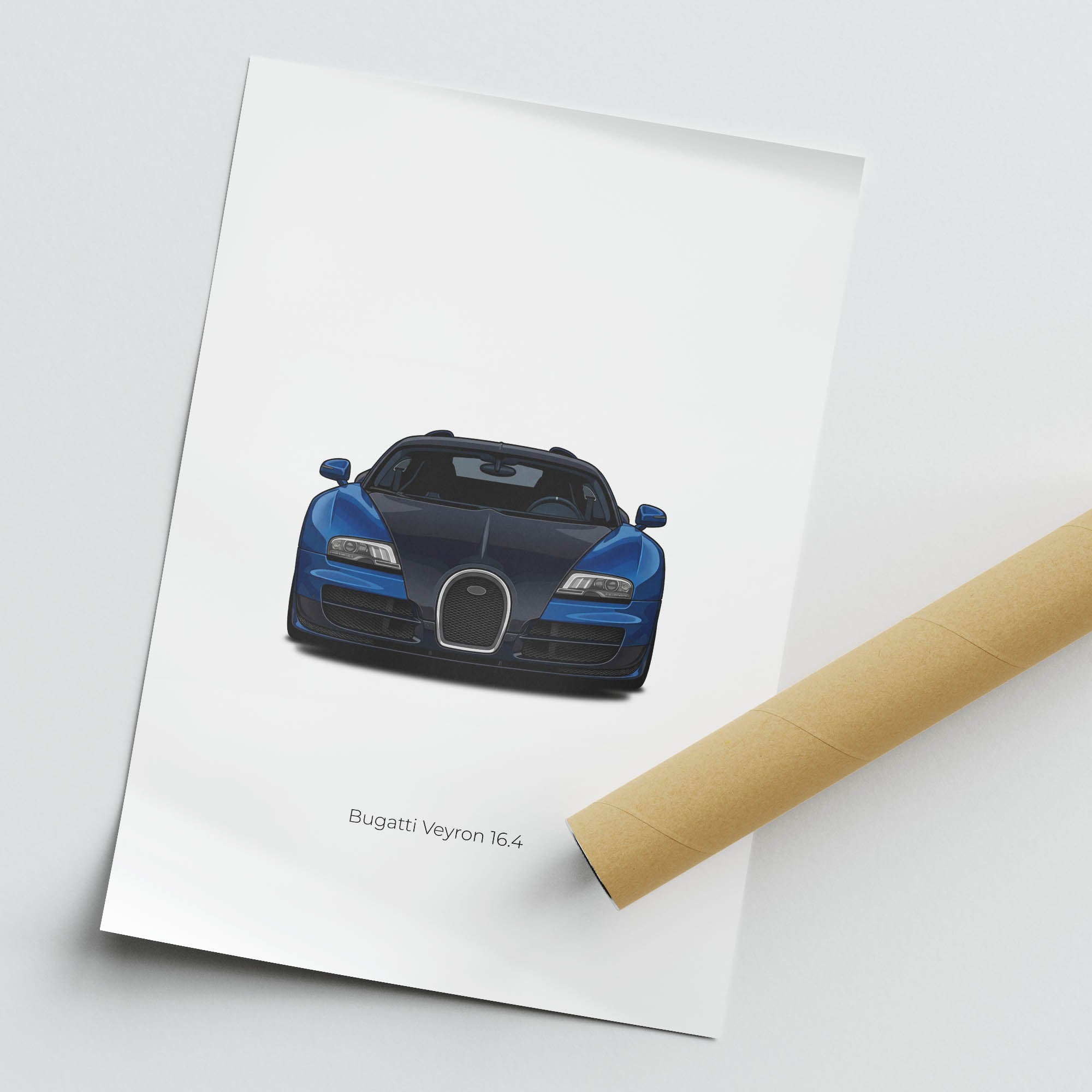 2005 Bugatti Veyron 16 4 Two Tone – Car Print