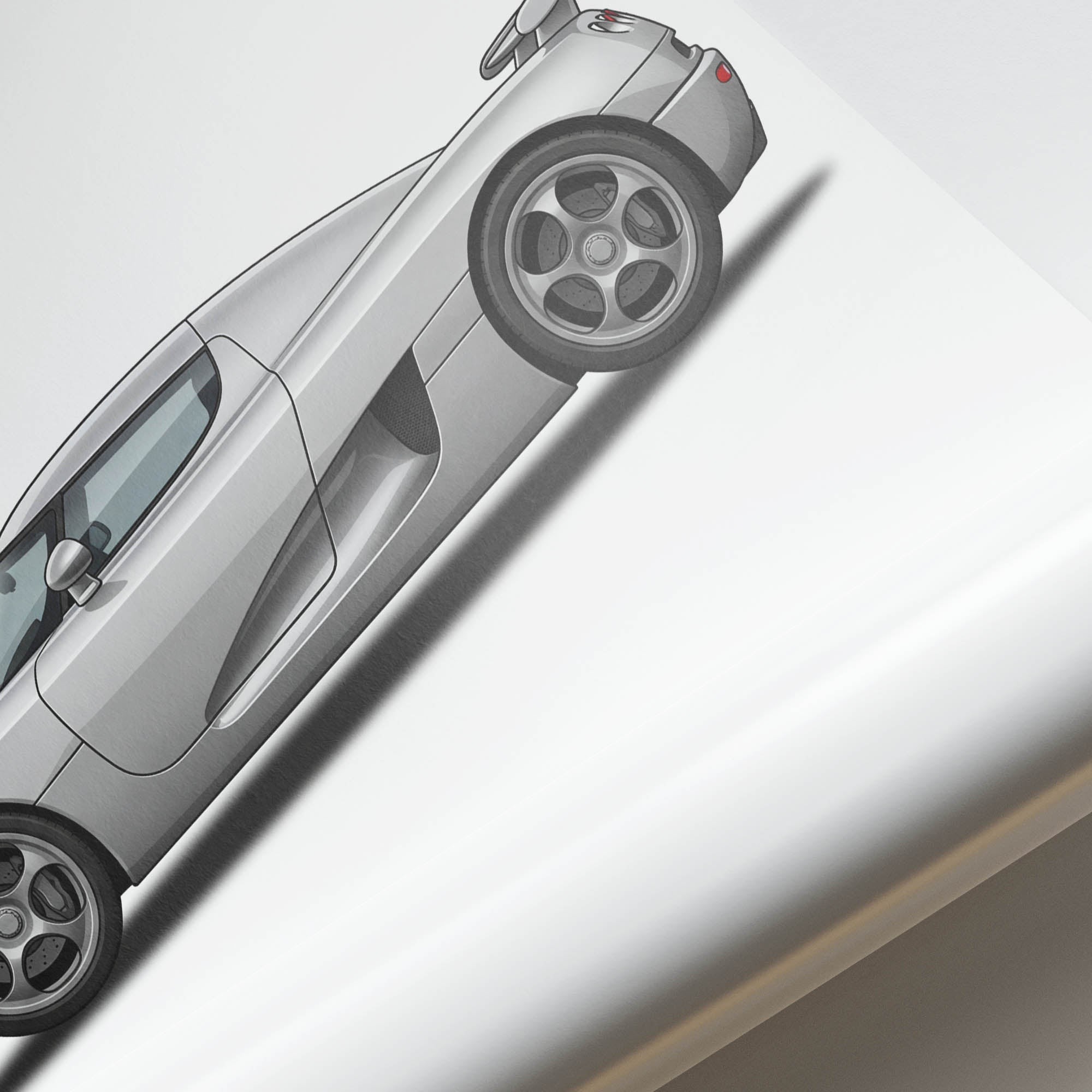 2002 Koenigsegg CC8S – Car Print (Side)