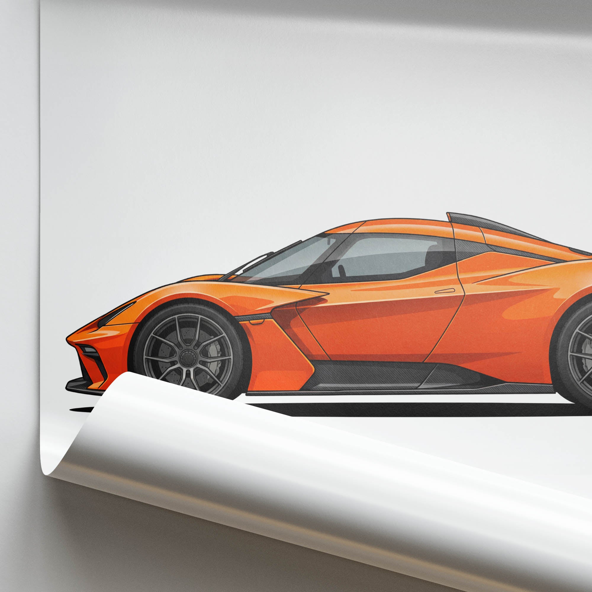 2023 KTM X Bow GT Xr – Car Print (Side)