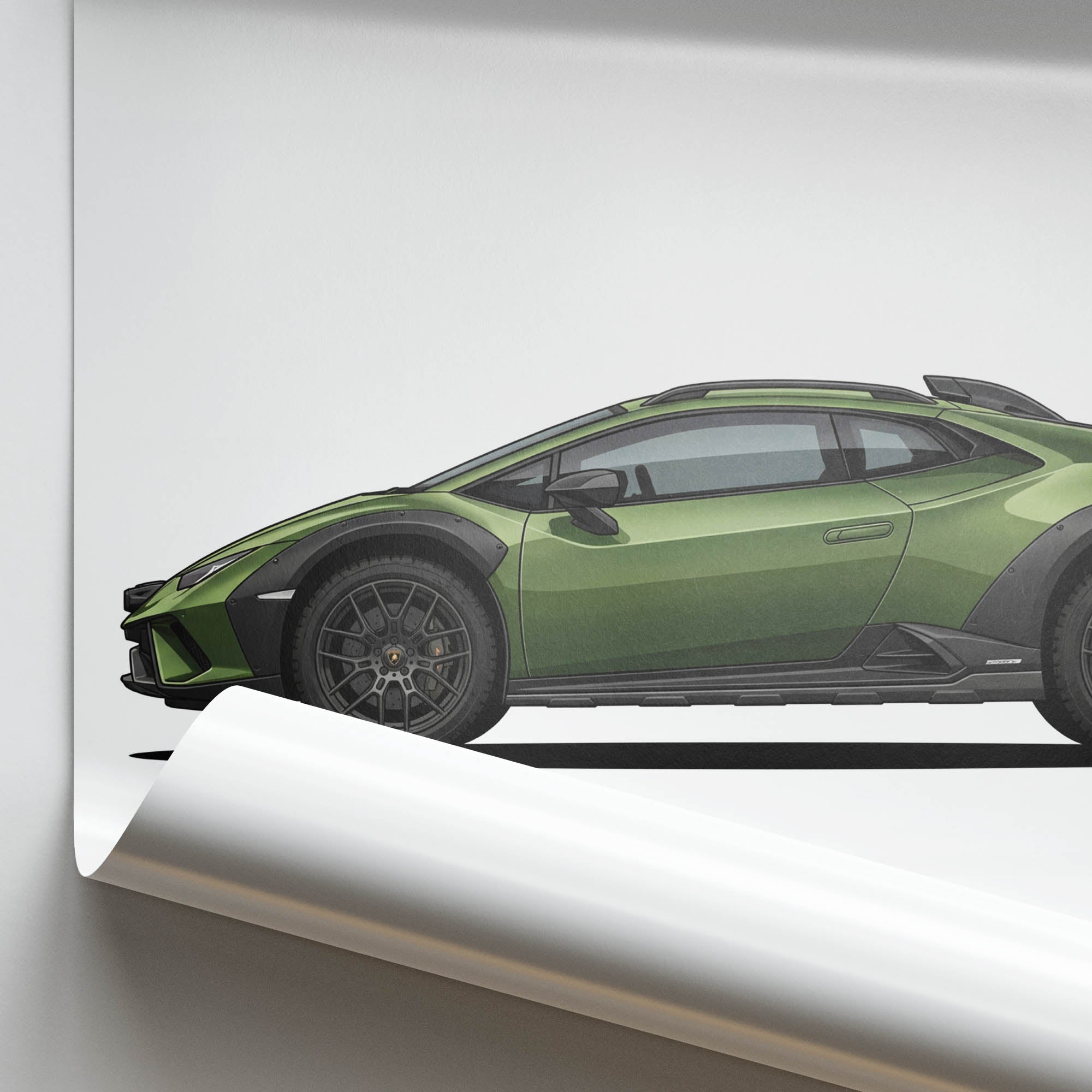2023 Lamborghini Hurac N Sterrato – Car Print