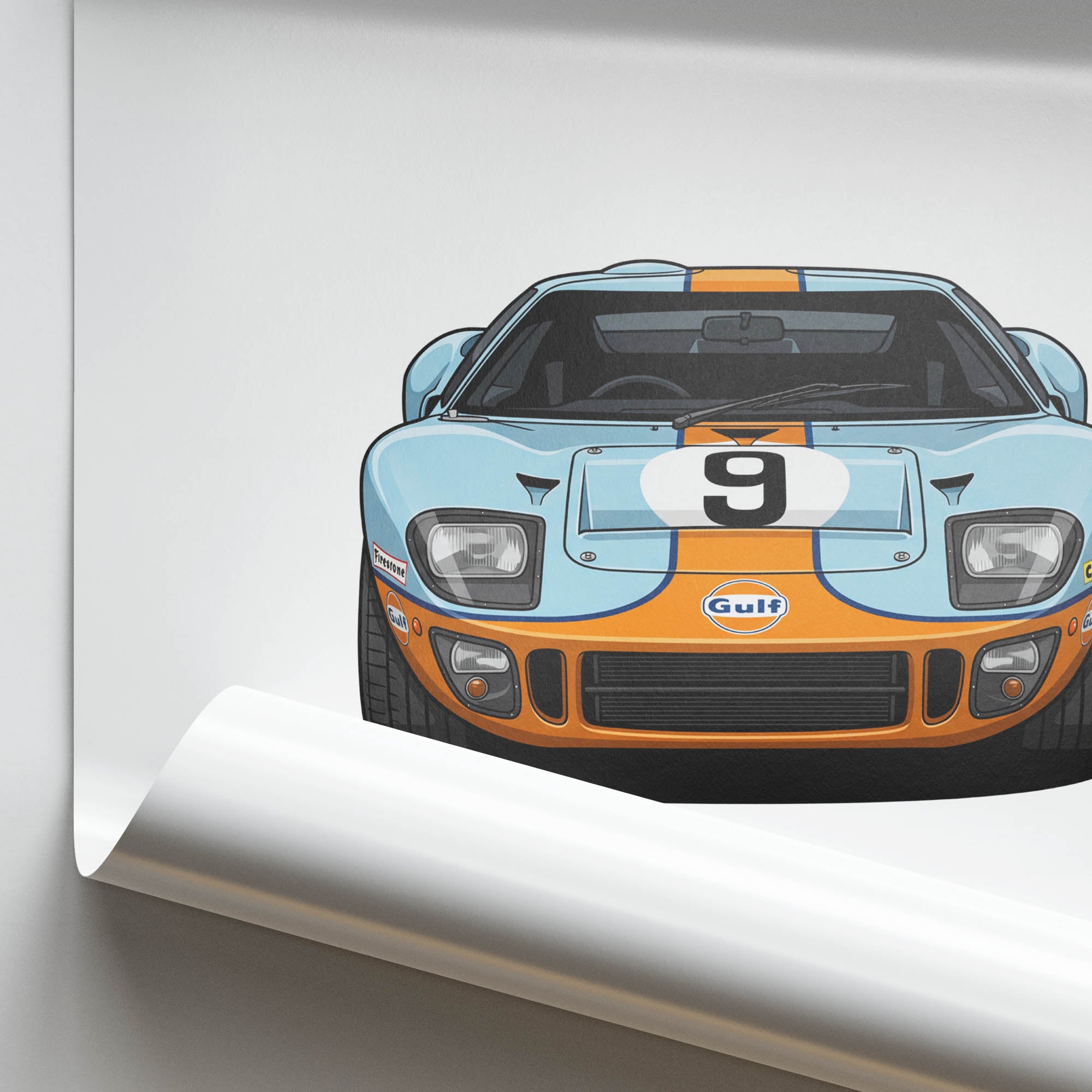 1968 Ford GT40 Mk I – Car Print