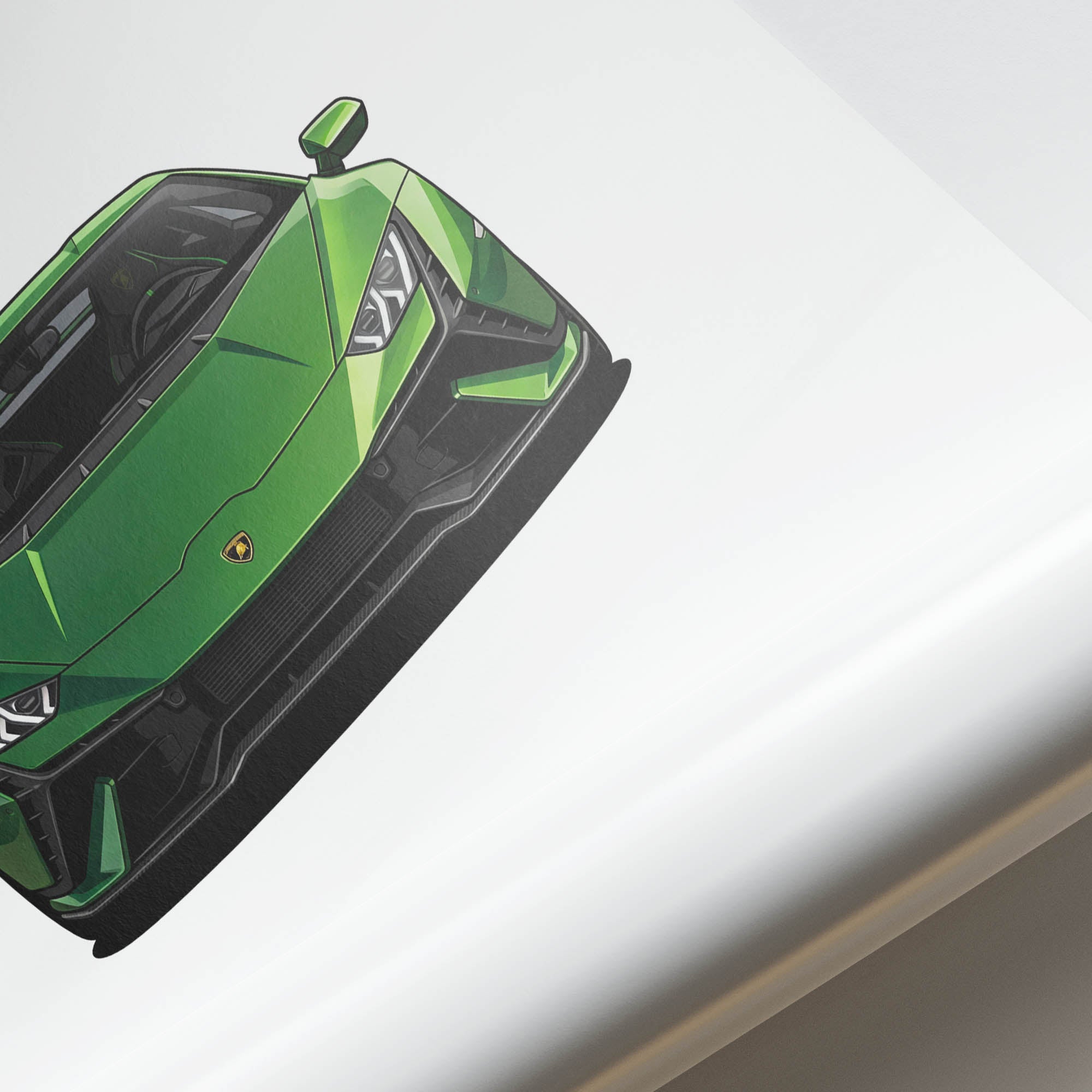 2022 Lamborghini Hurac N Tecnica – Car Print