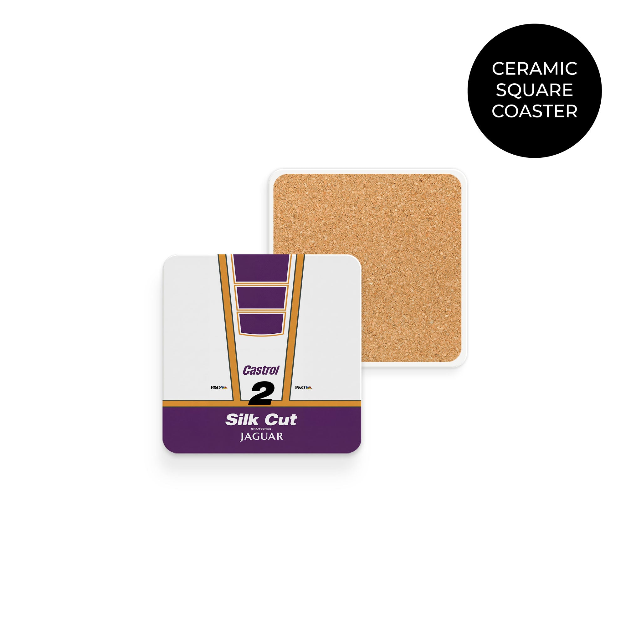 XJR 9 Coaster – Le Mans 1988 Race Winner Vintage Racing Memorabilia