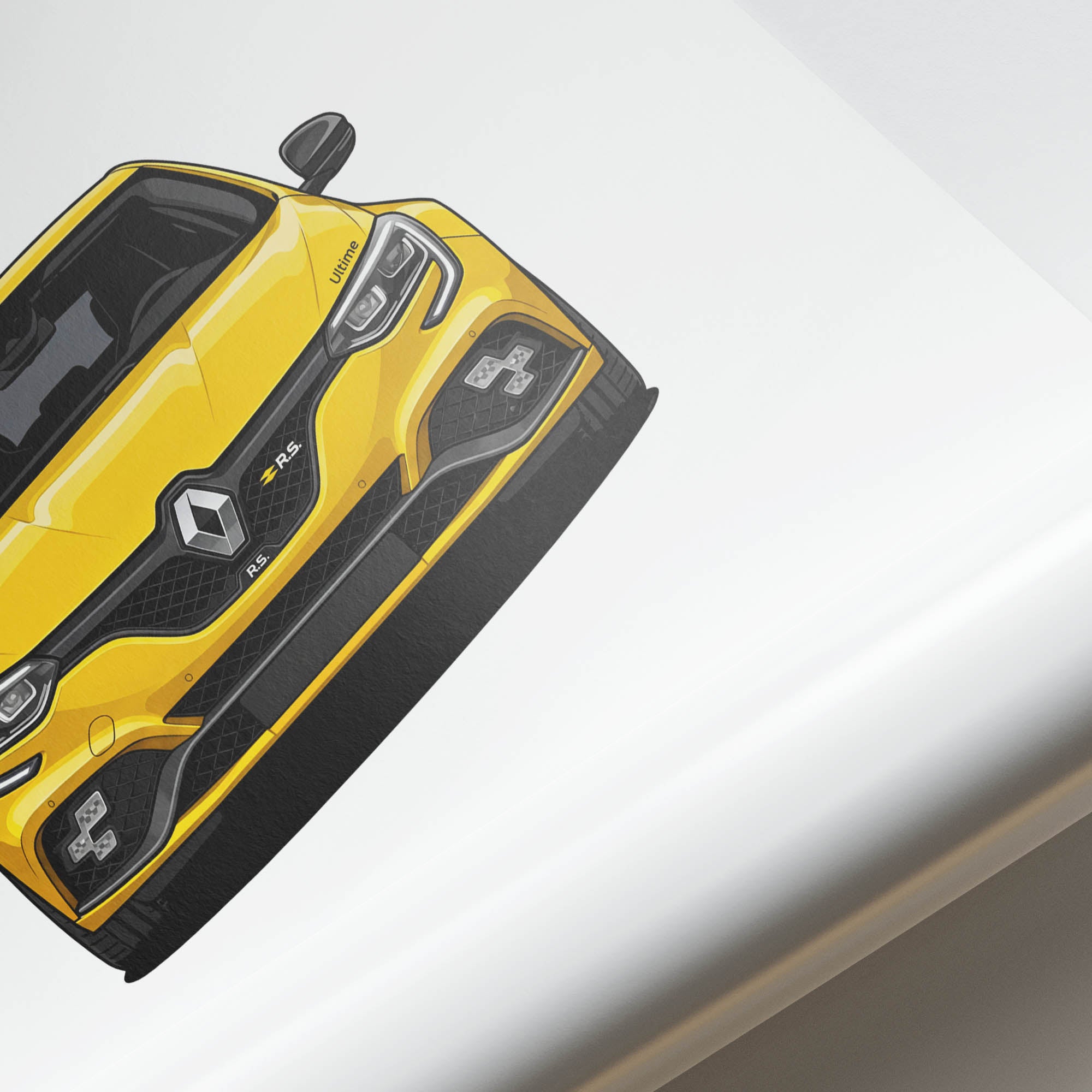 2023 Renault Megane R S Ultime Sirius – Car Print (Front)