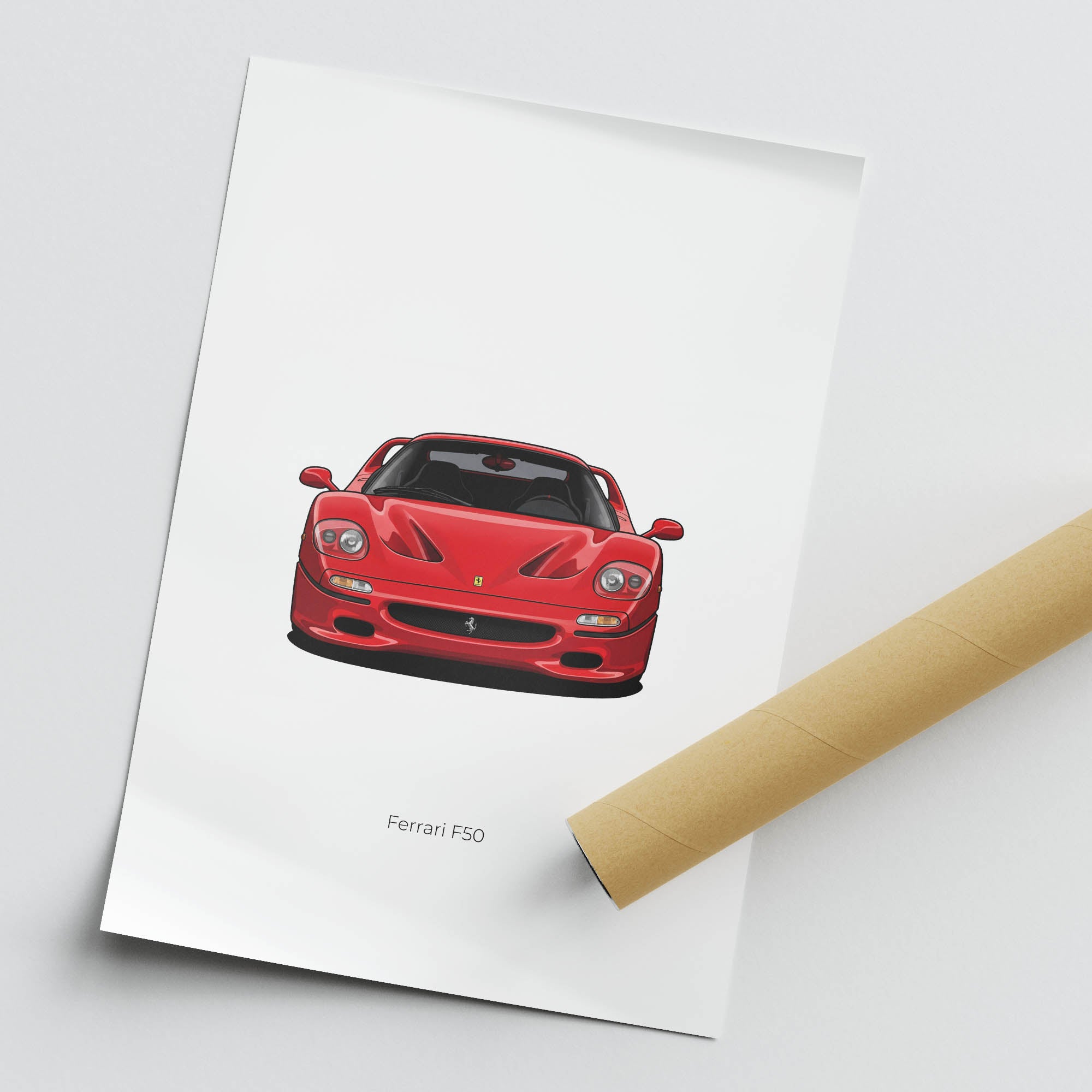 1995 Ferrari F50 – Car Print