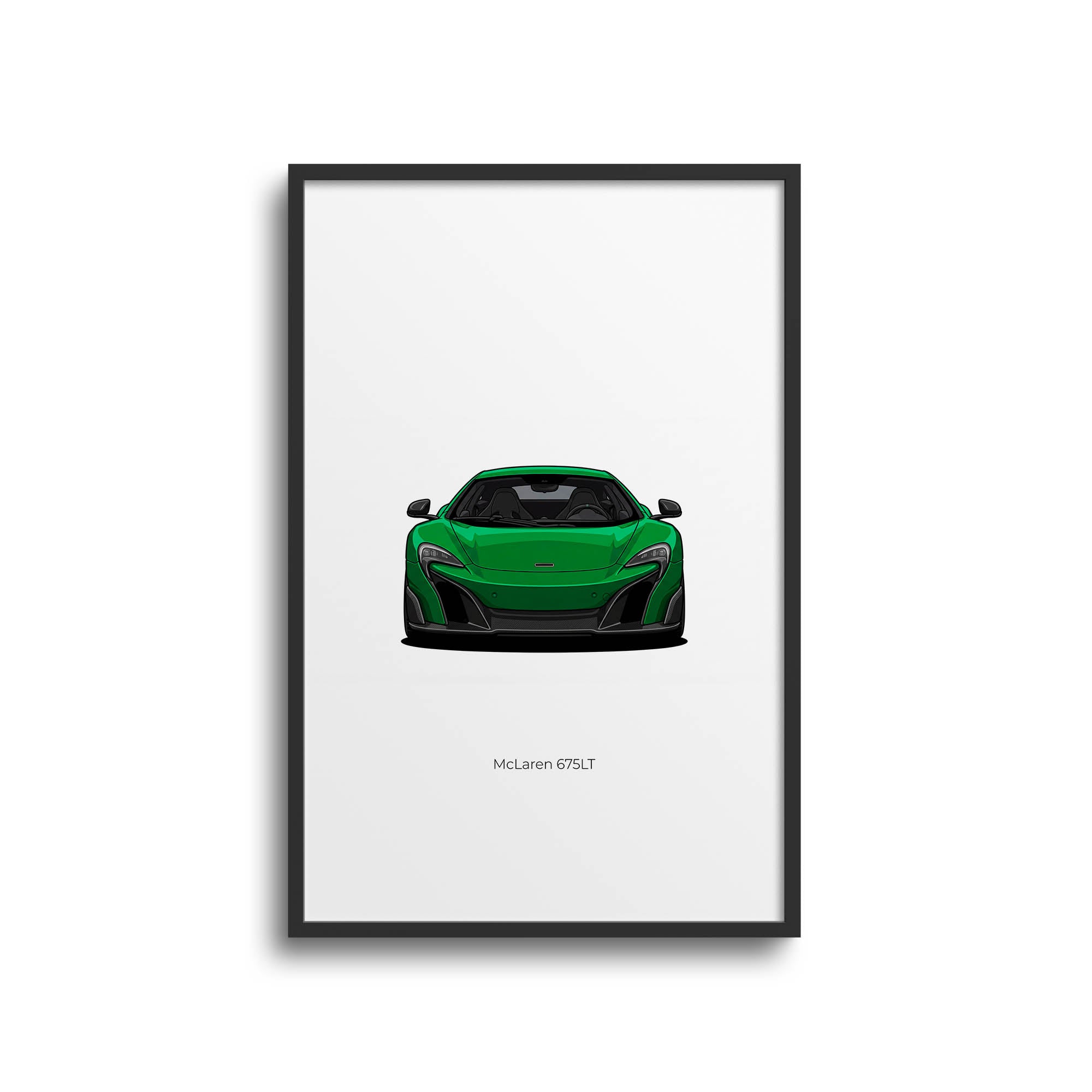 2015 McLaren 675LT Napier – Car Print (Front)