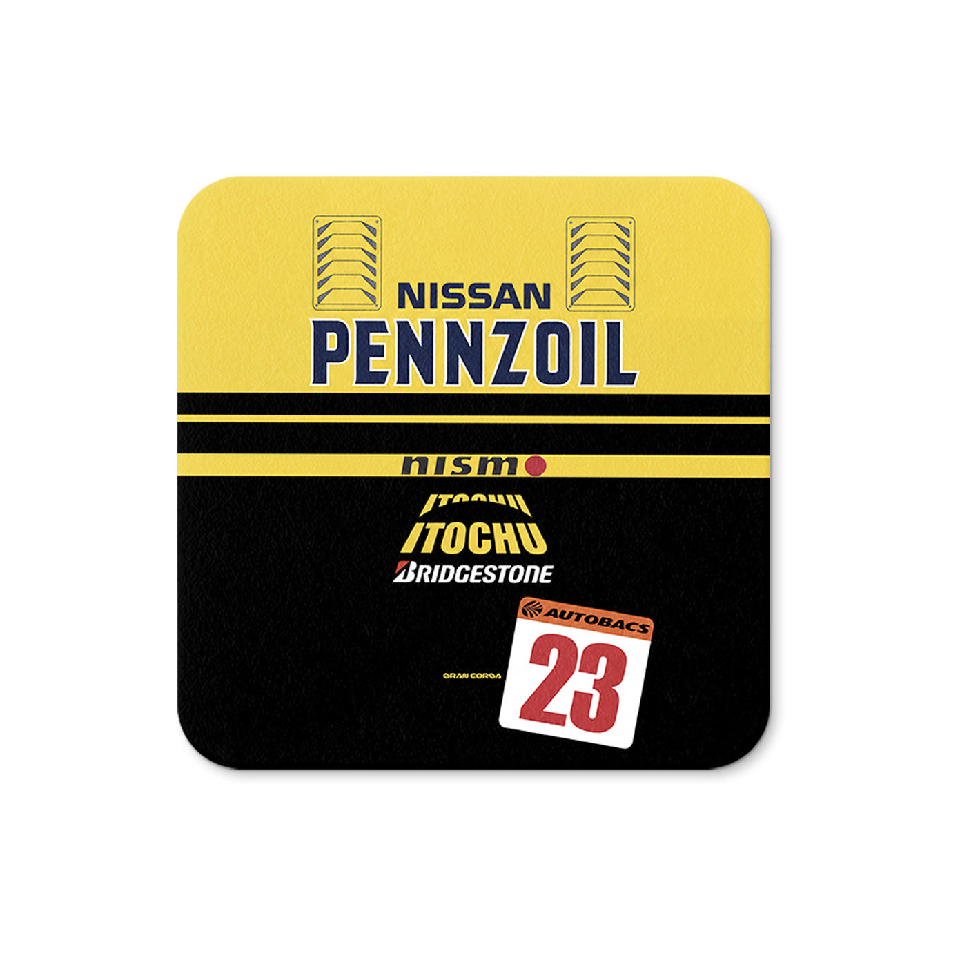 Nissan Skyline Coaster – 1999 R34 GT R NISMO PENNZOIL JGTC Race Car Drinkware