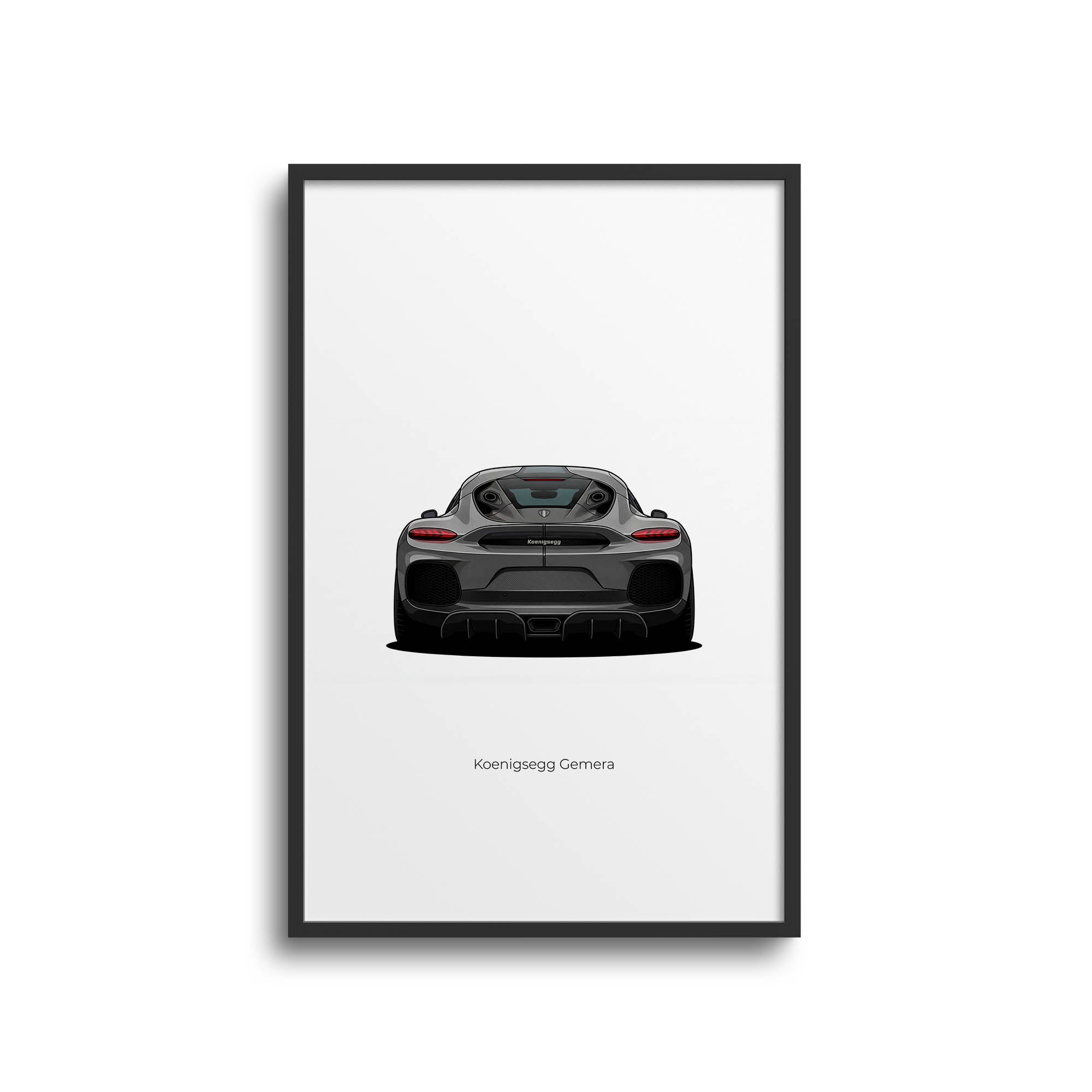 2023 Koenigsegg Gemera – Car Print
