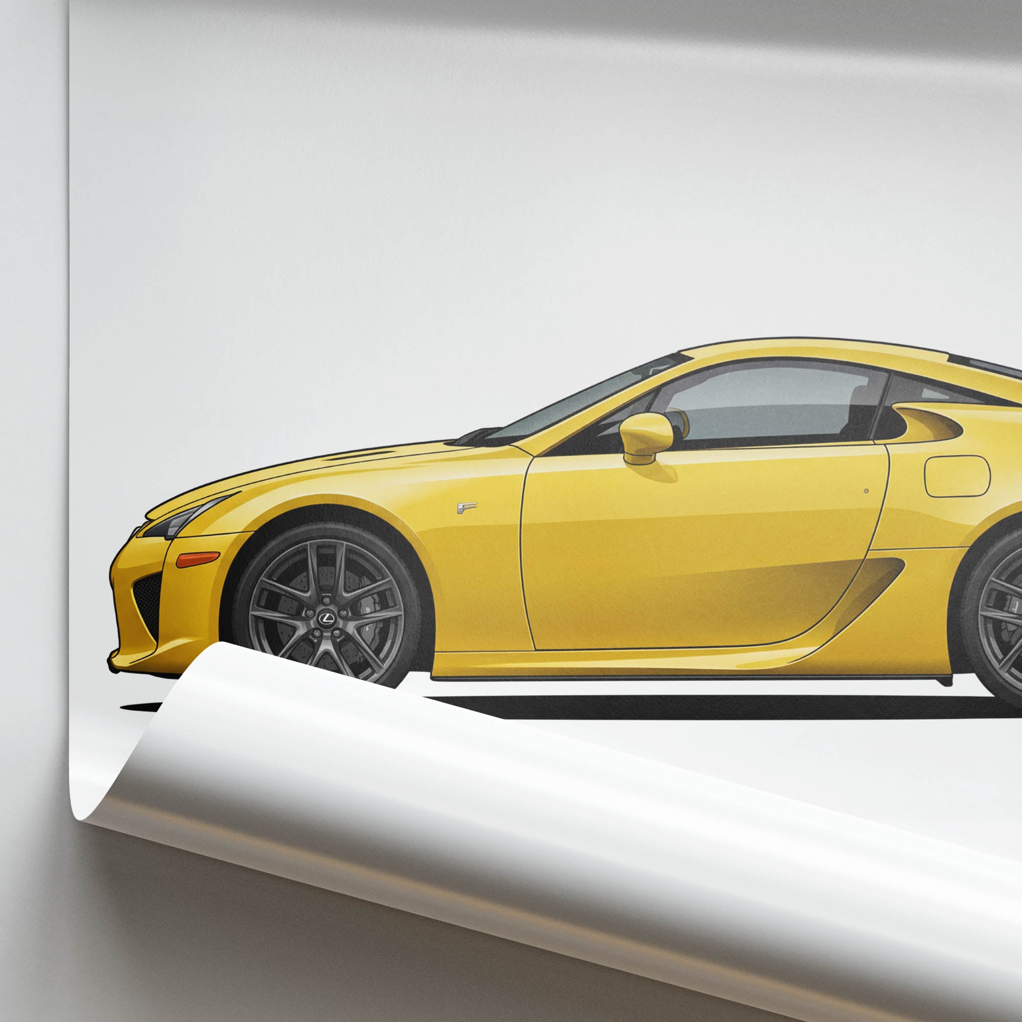 2012 Lexus LFA – Car Print (Side)