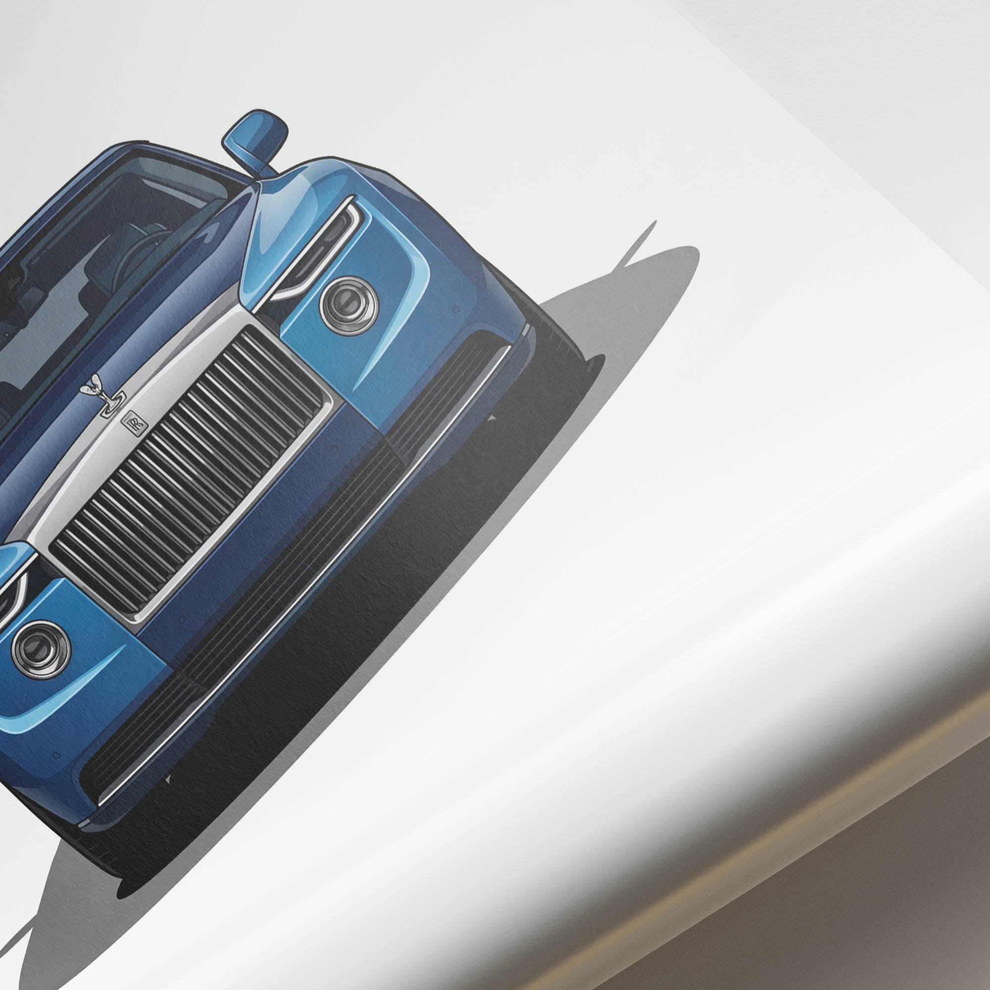 2021 Rolls Royce Boat Tail – Car Print (Front)