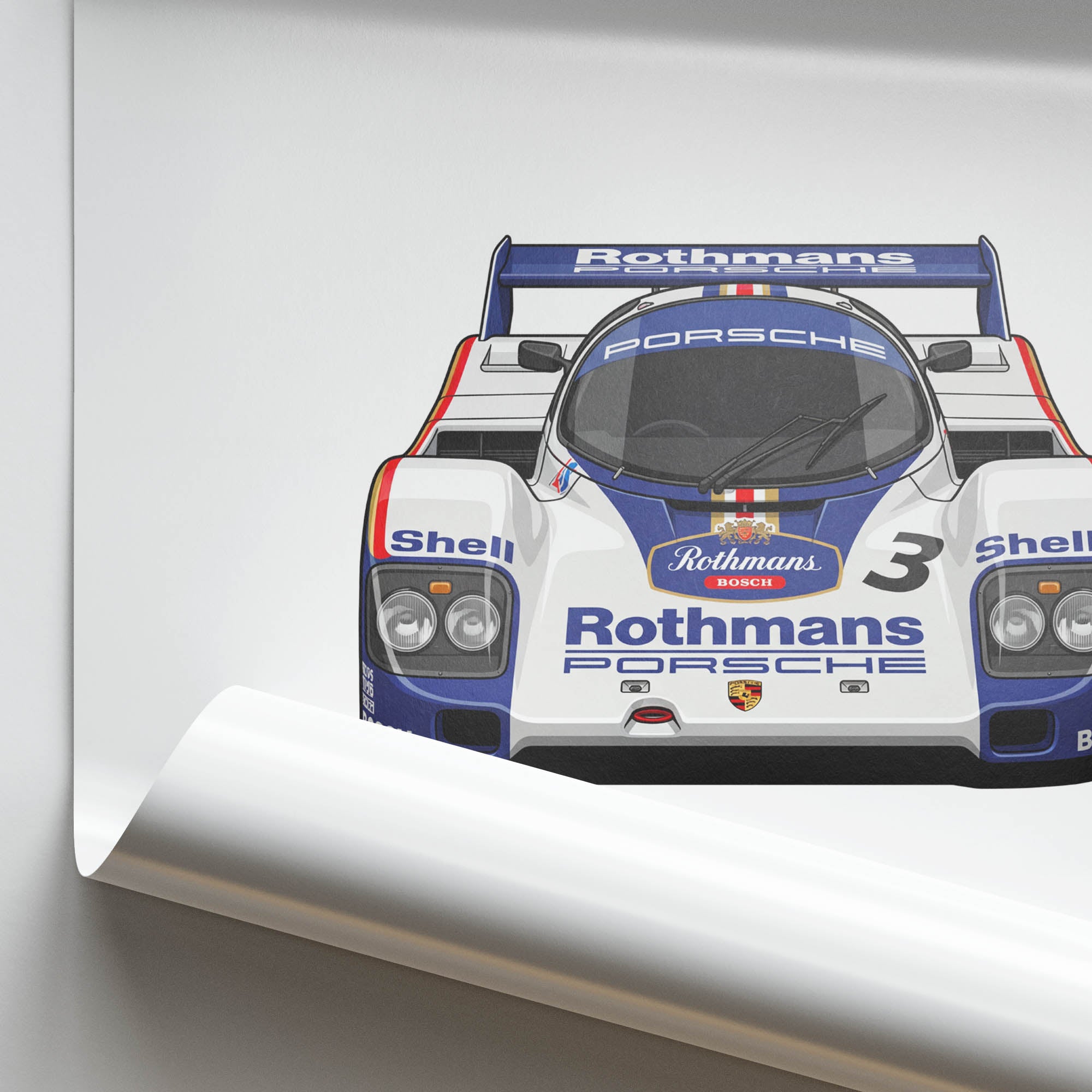 1982 Porsche – Car Print