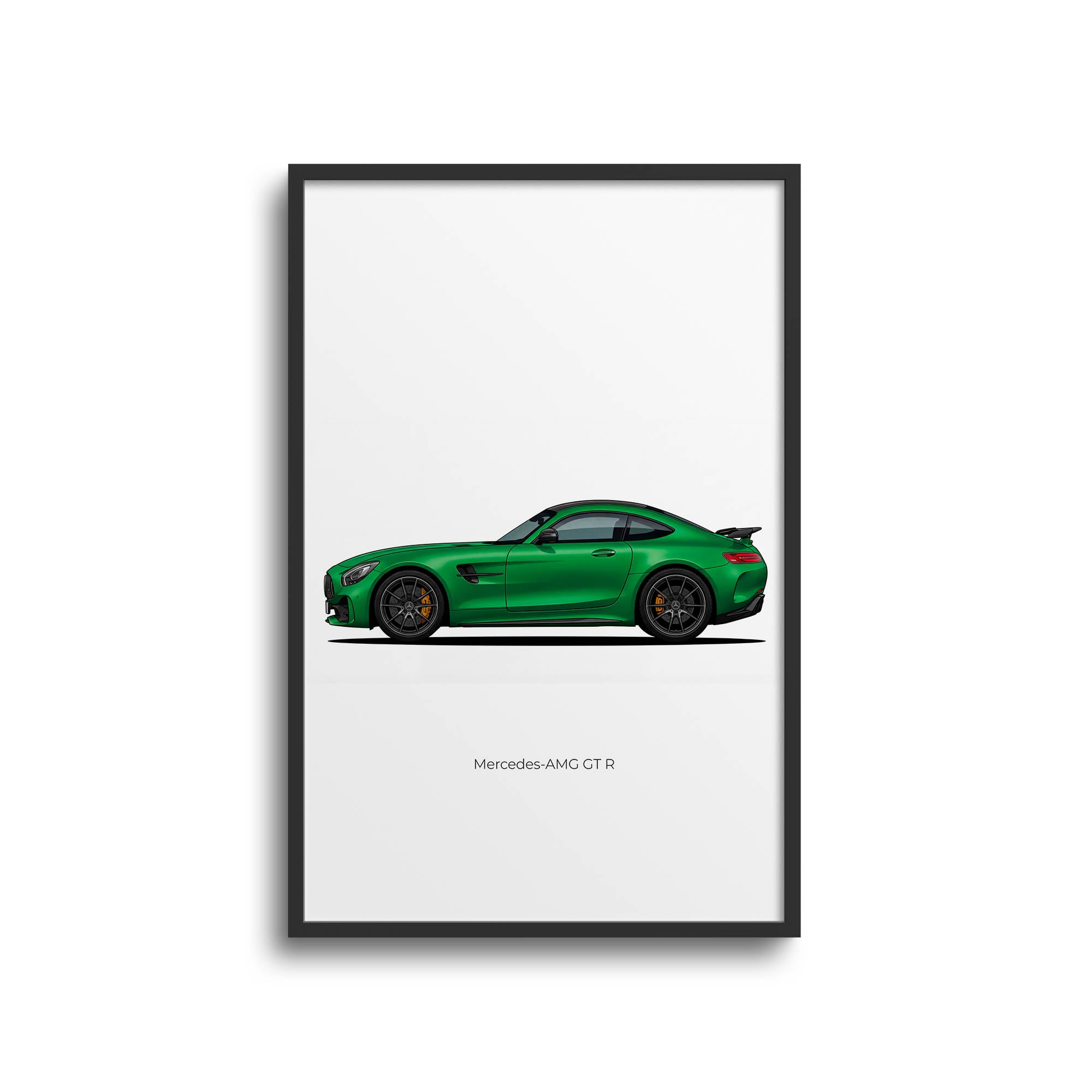 2017 Mercedes AMG GT R – Car Print (Side)