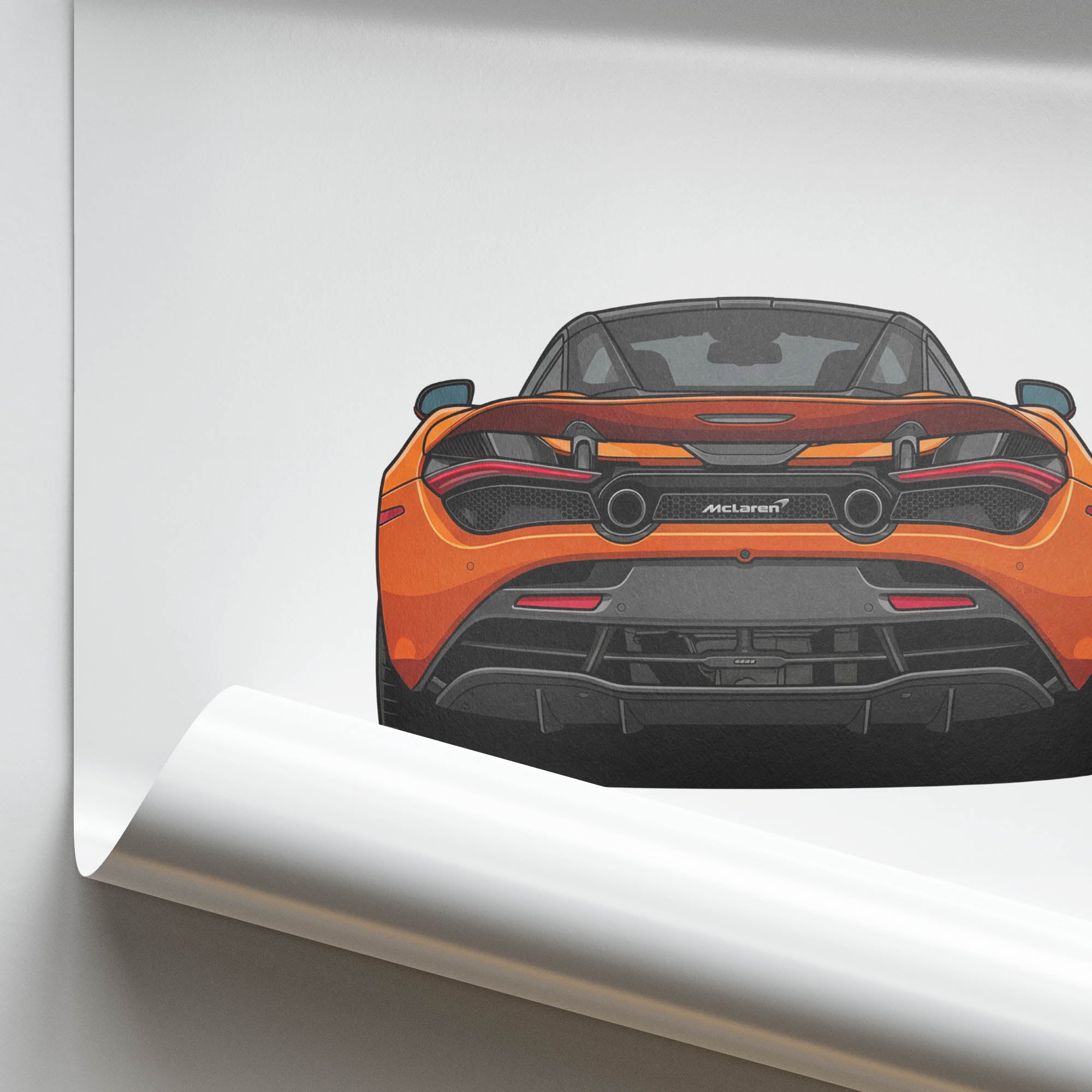2017 McLaren 720S Azores – Car Print