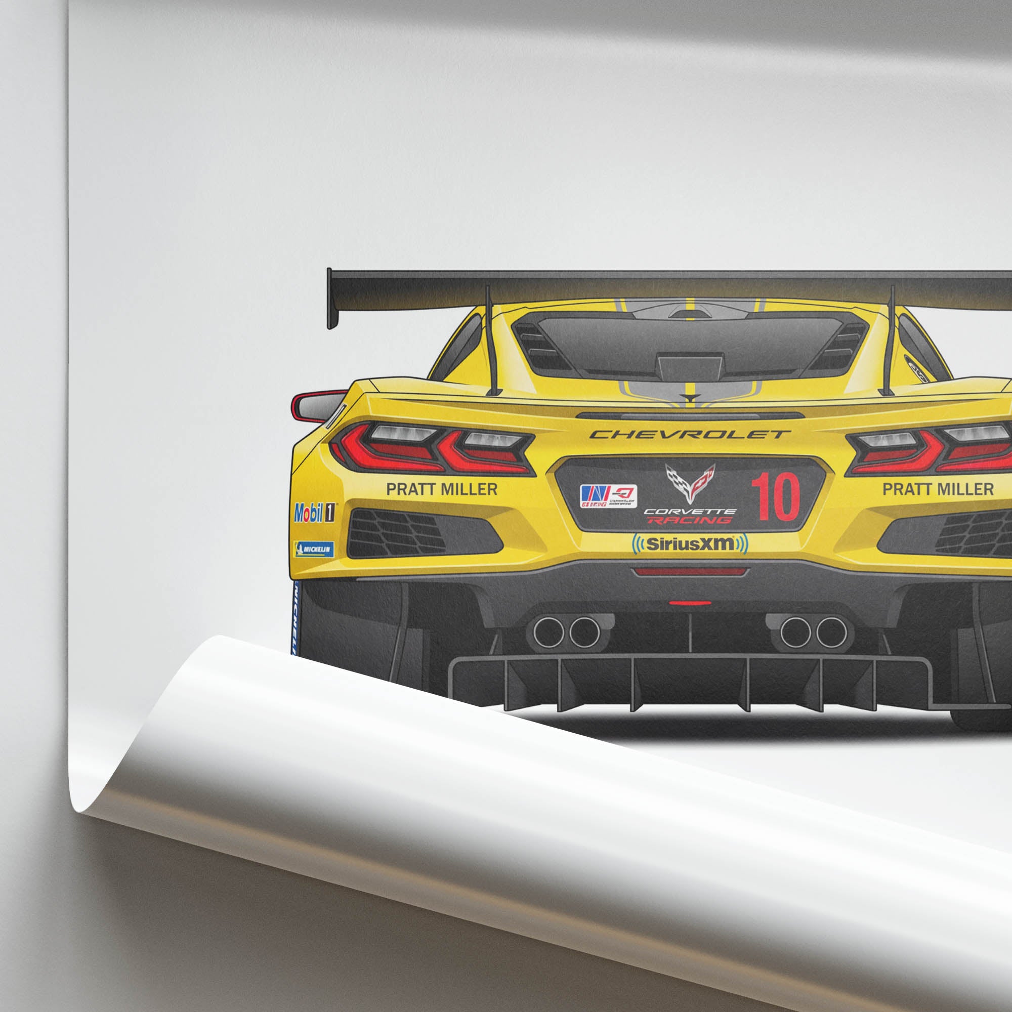 2024 Chevrolet Corvette Z06 GT3 R Pratt – Car Print
