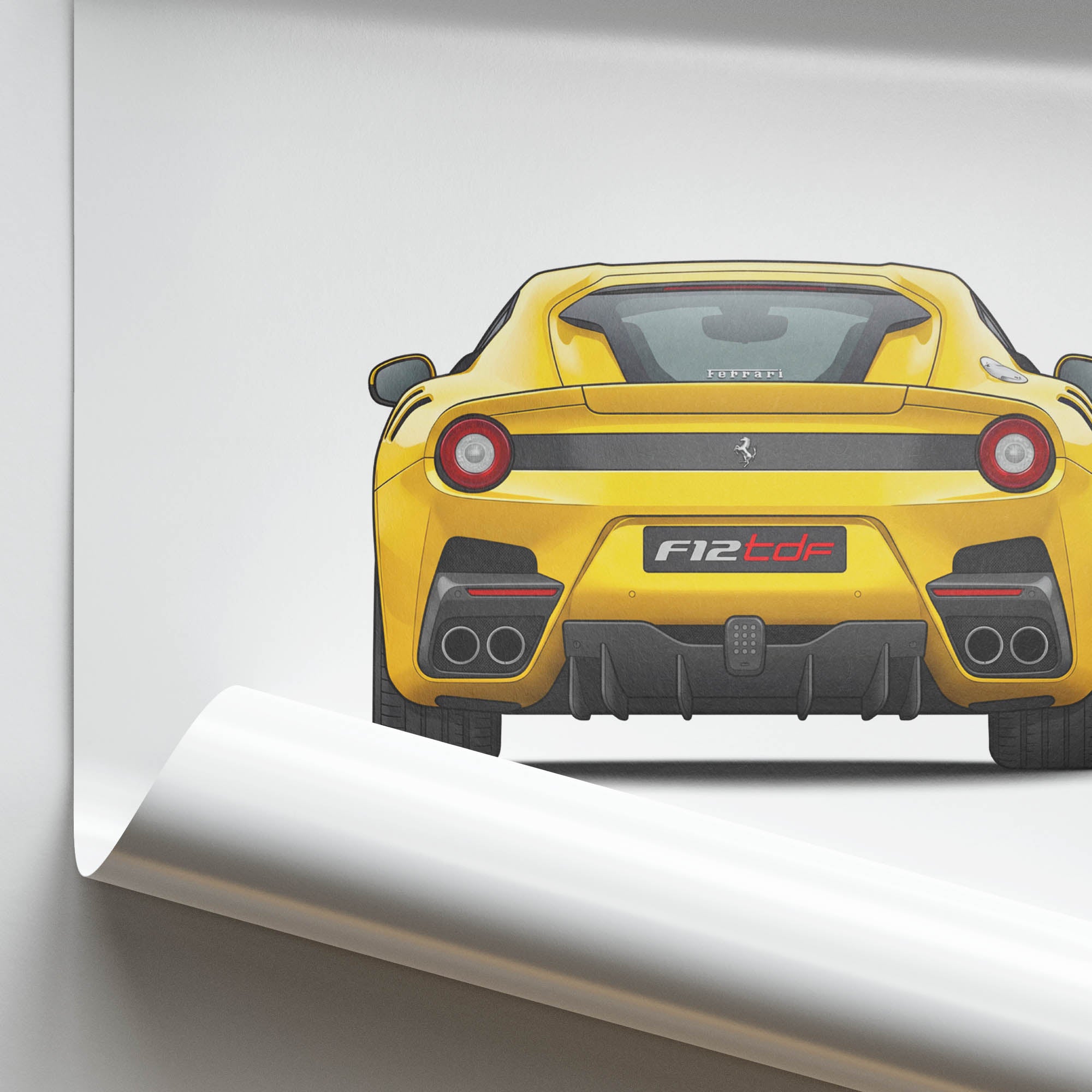 2016 Ferrari 2TDF – Car Print
