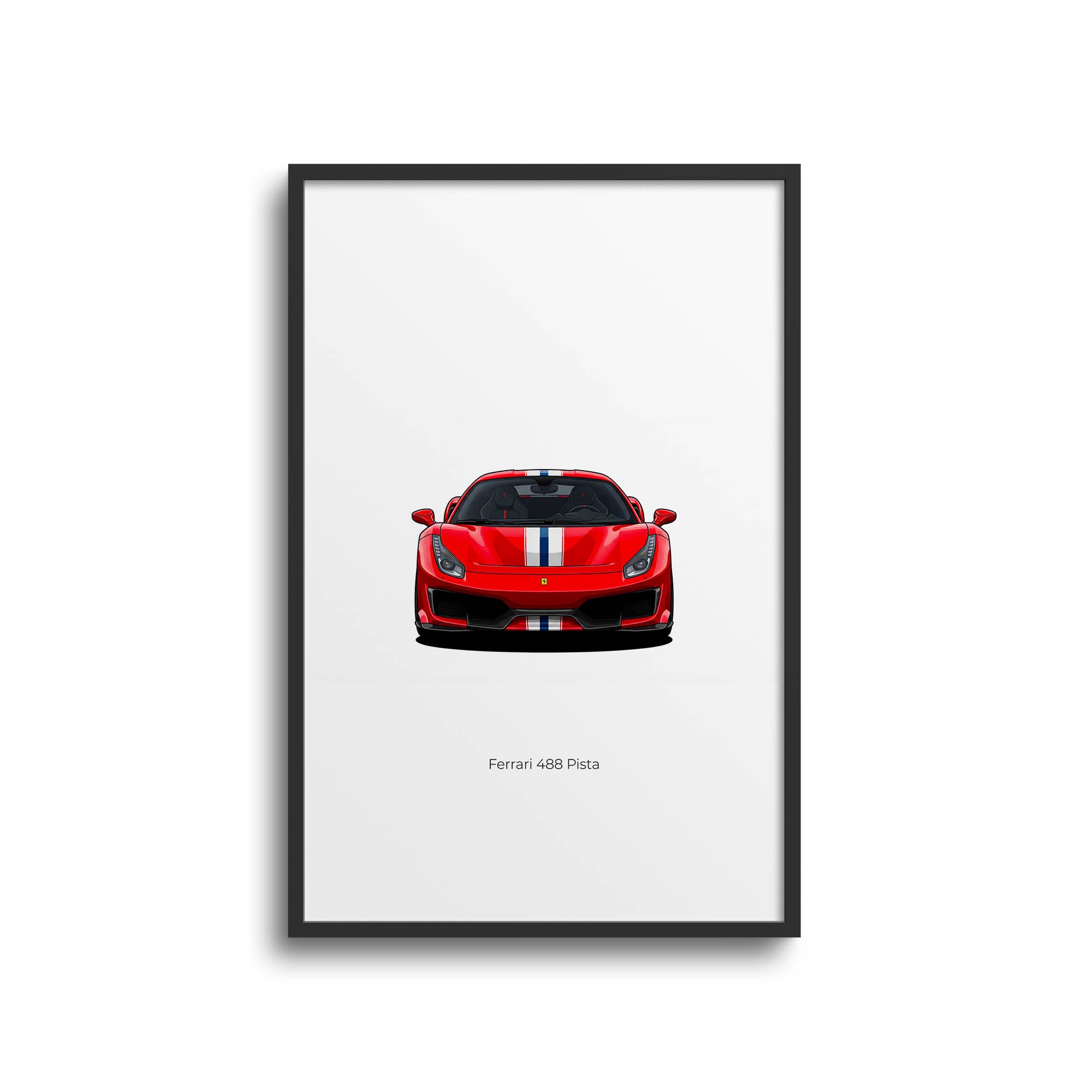 2019 Ferrari 488 Pista – Car Print