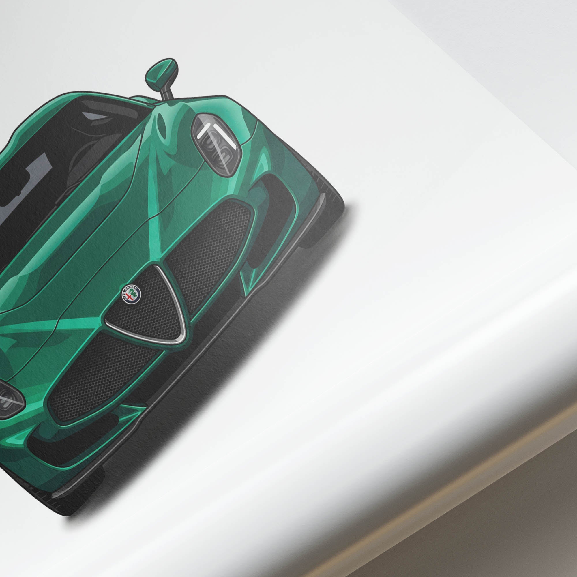 2023 Alfa Romeo Giulia Swb Zagato Montreal – Car Print