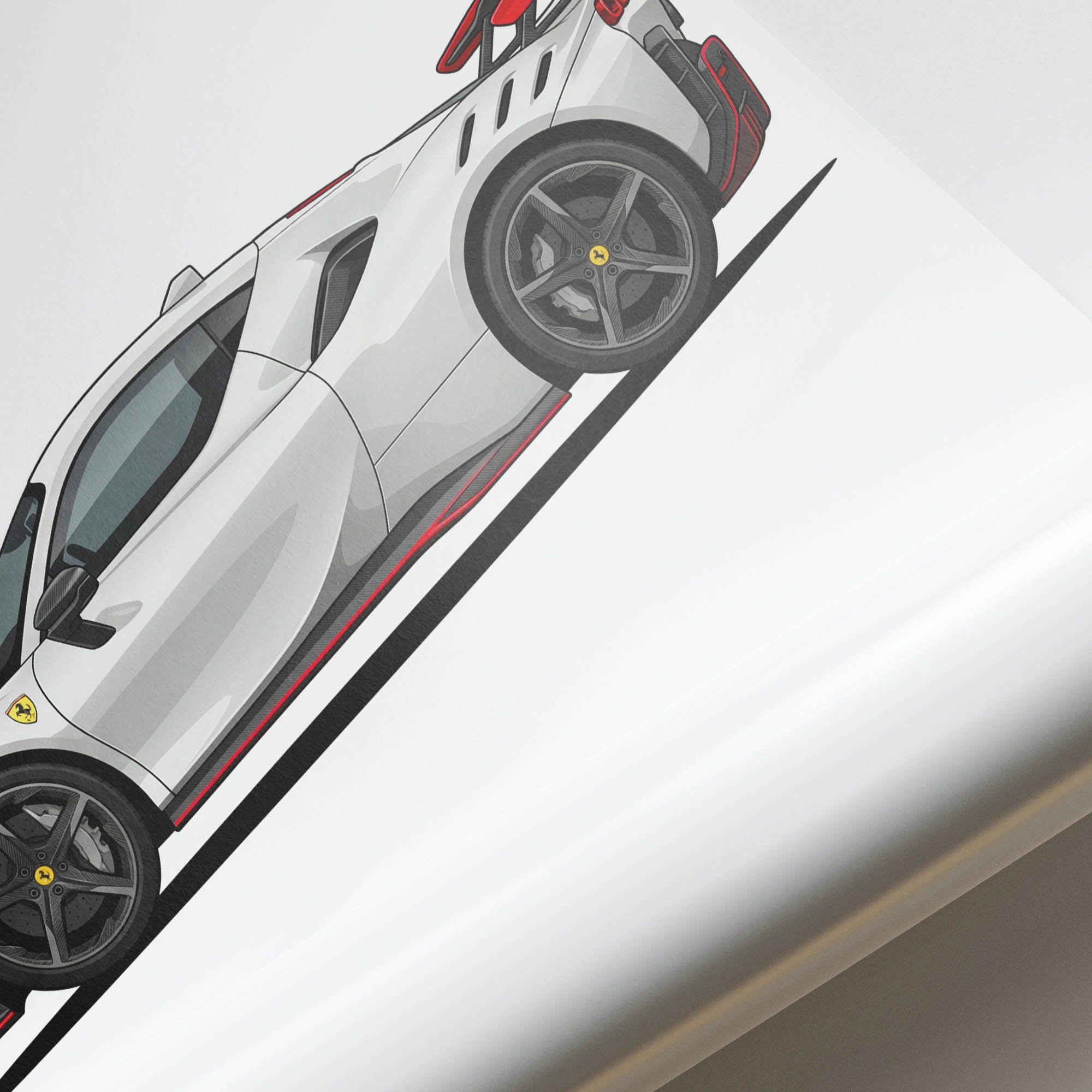 2024 Ferrari SF90 XX Stradale – Car Print