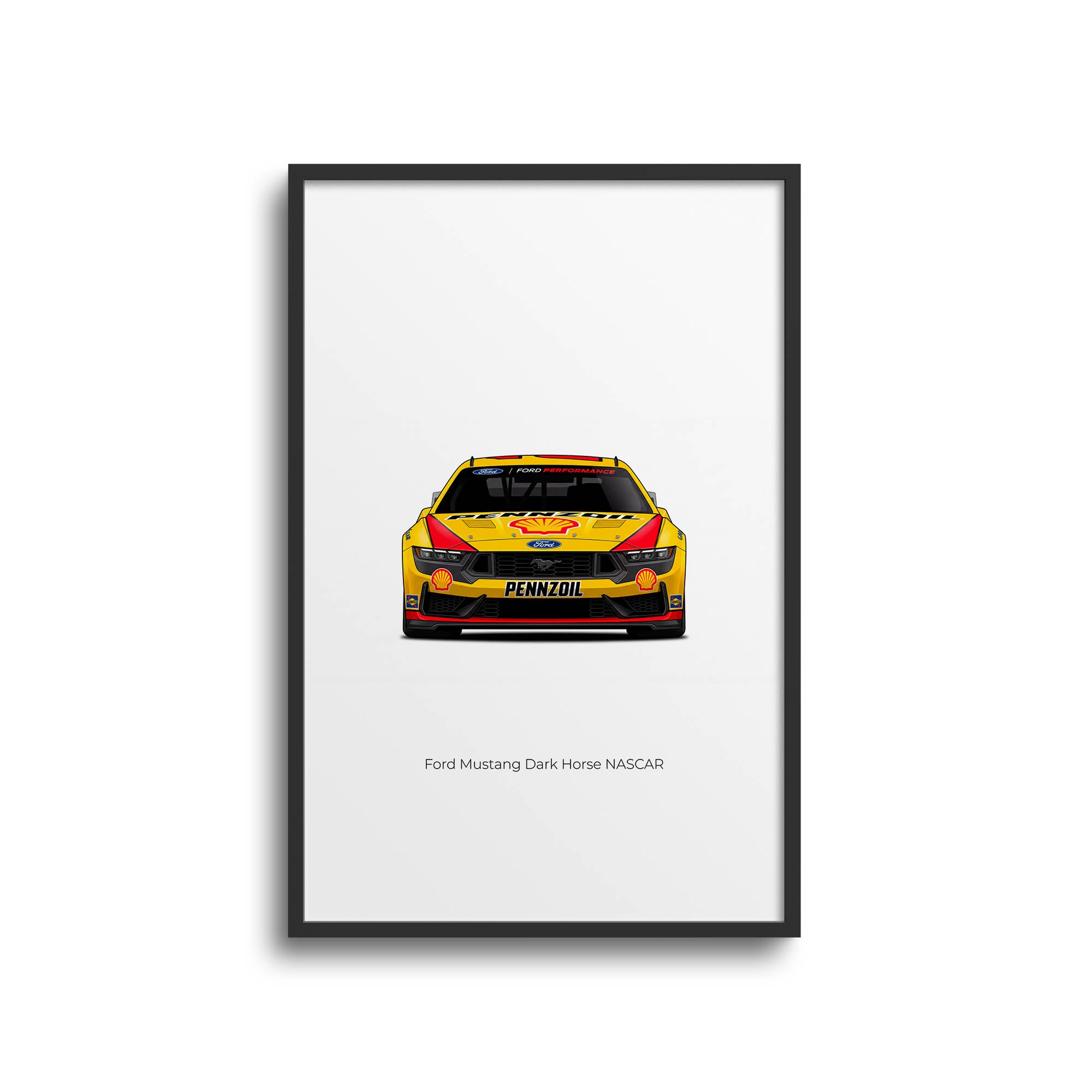 2025 Ford Mustang – Car Print