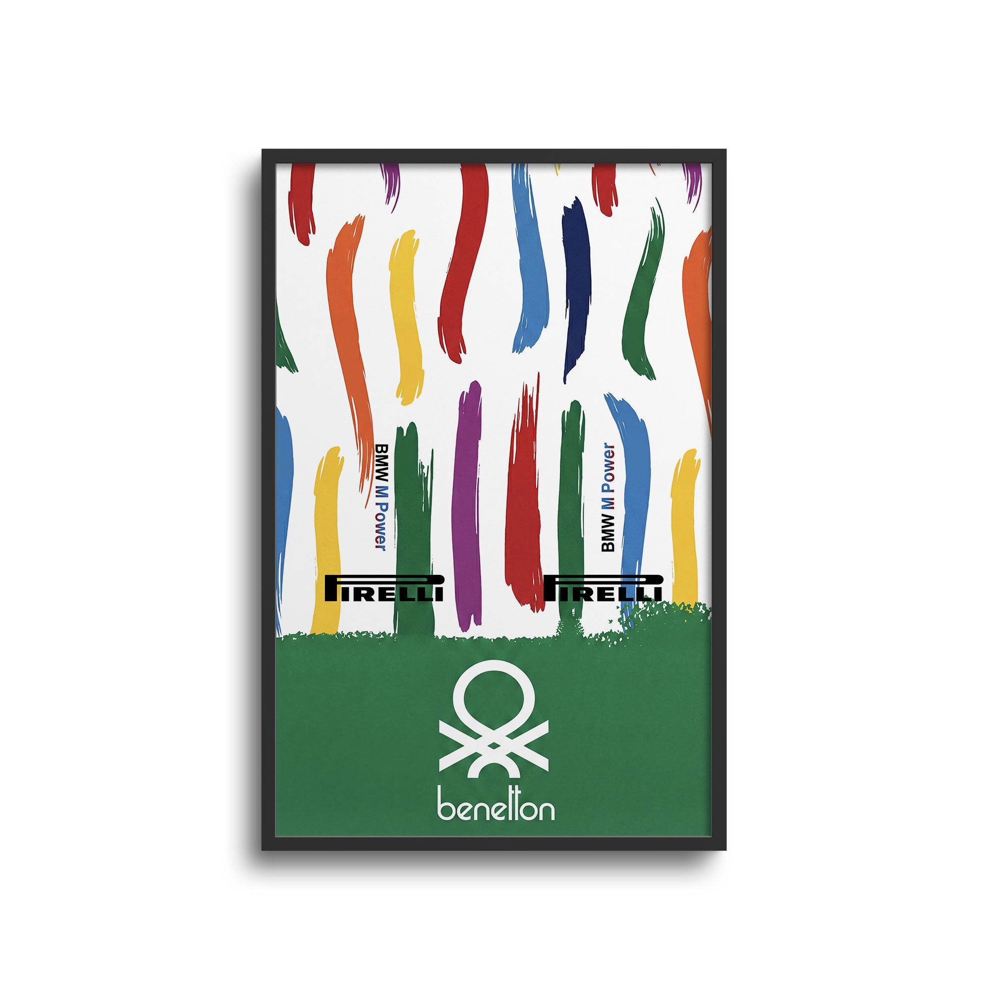 Benetton B186 F1 1986 – Poster