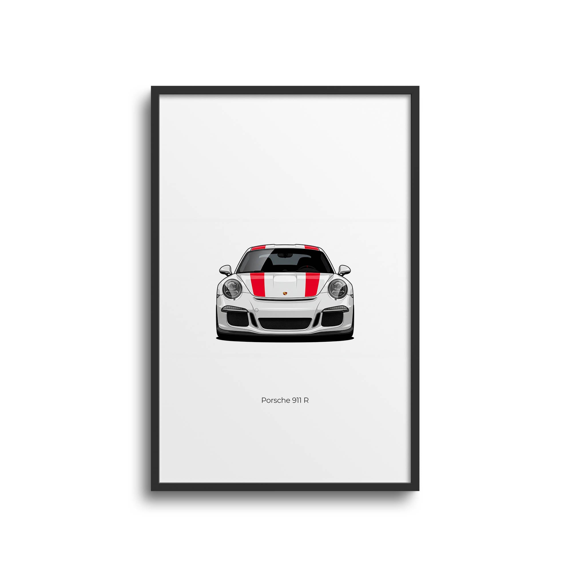 2016 Porsche 911 R – Car Print