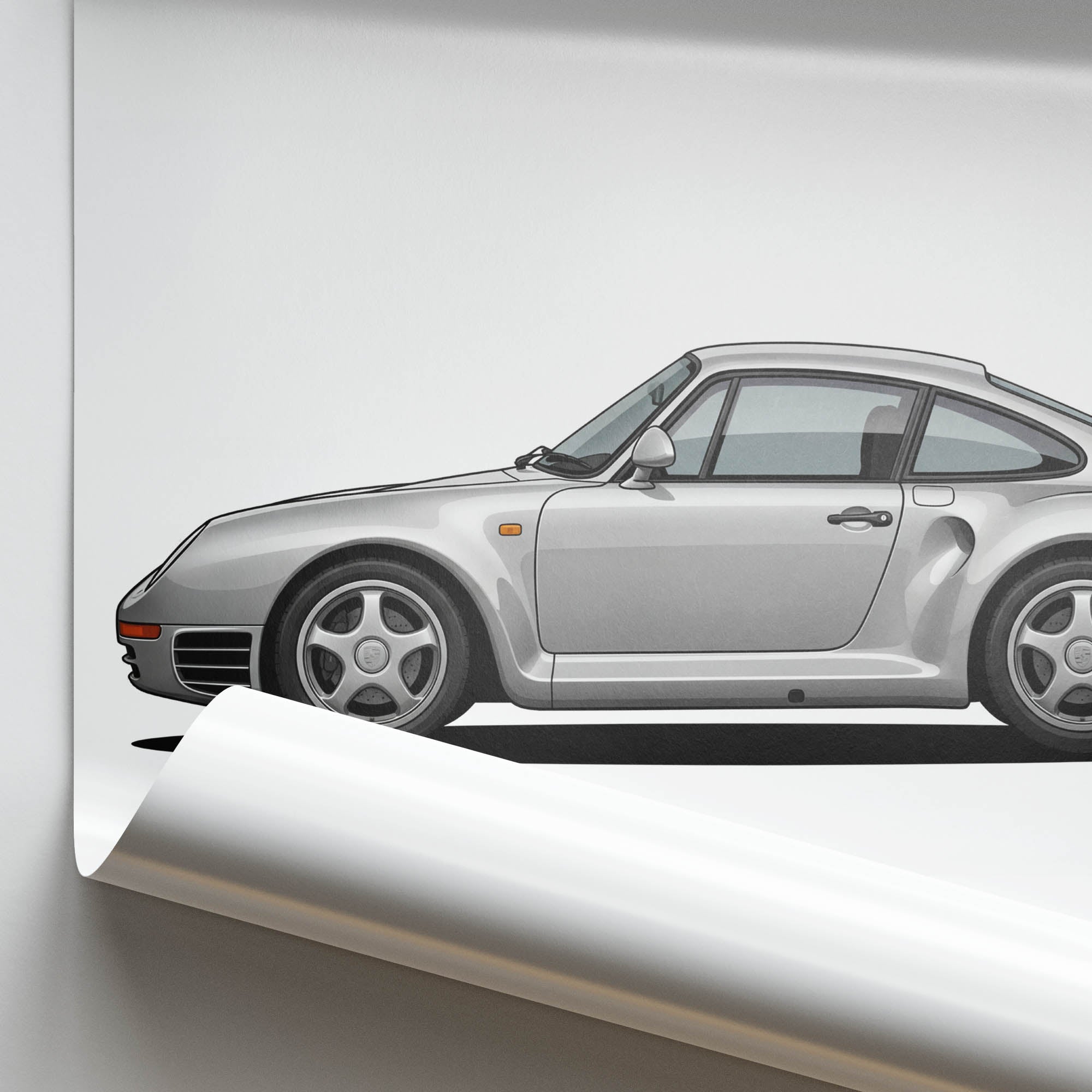 1986 Porsche 959 Komfort – Car Print