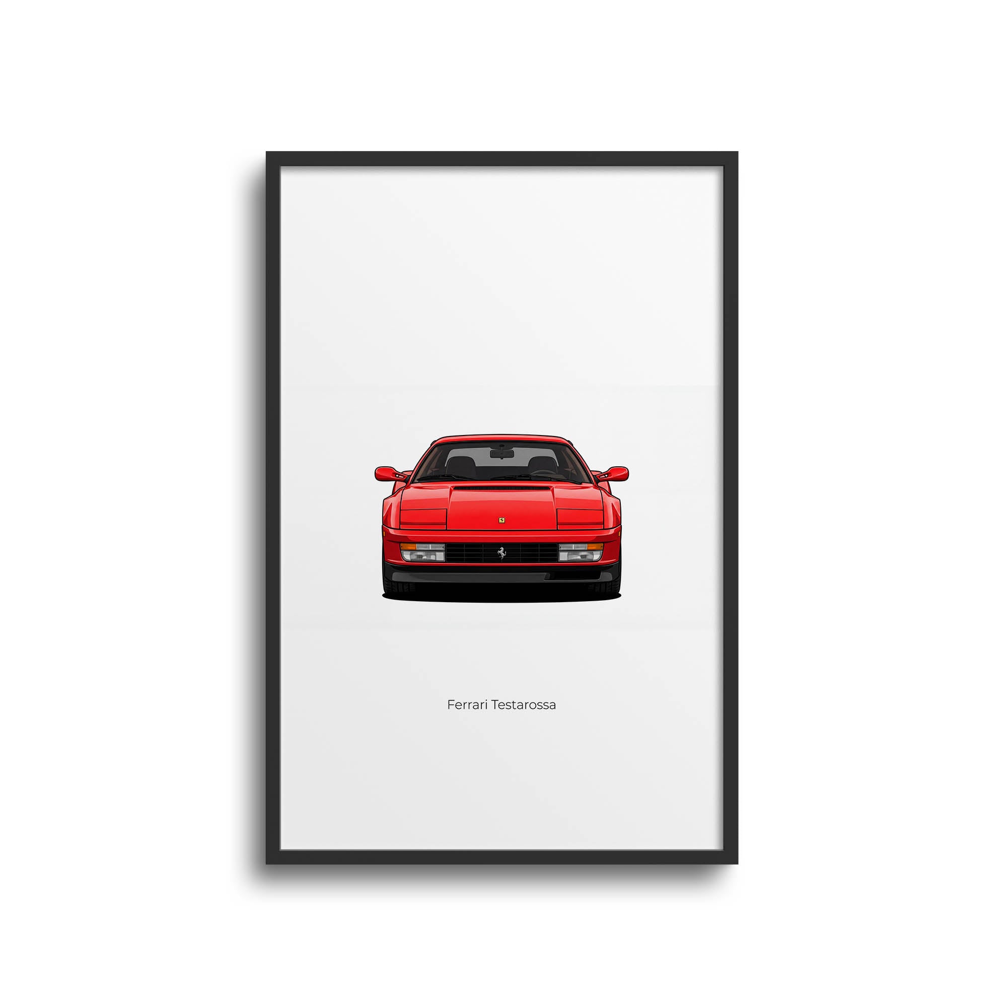 1986 Ferrari Testarossa – Car Print