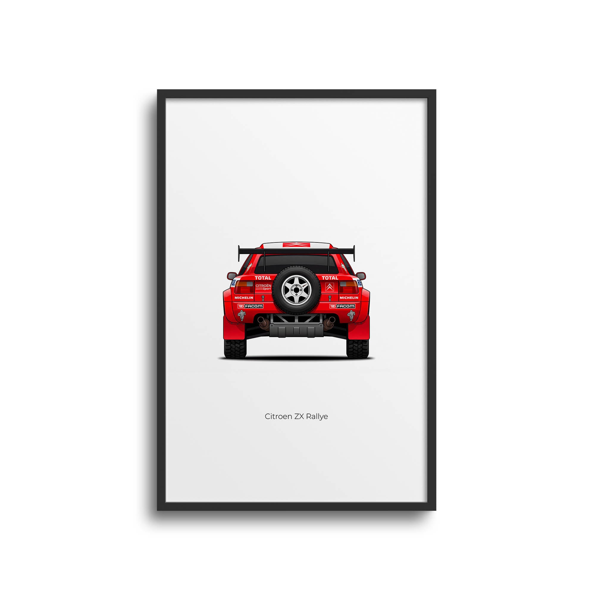 1992 Citroen Zx Rallye – Car Print