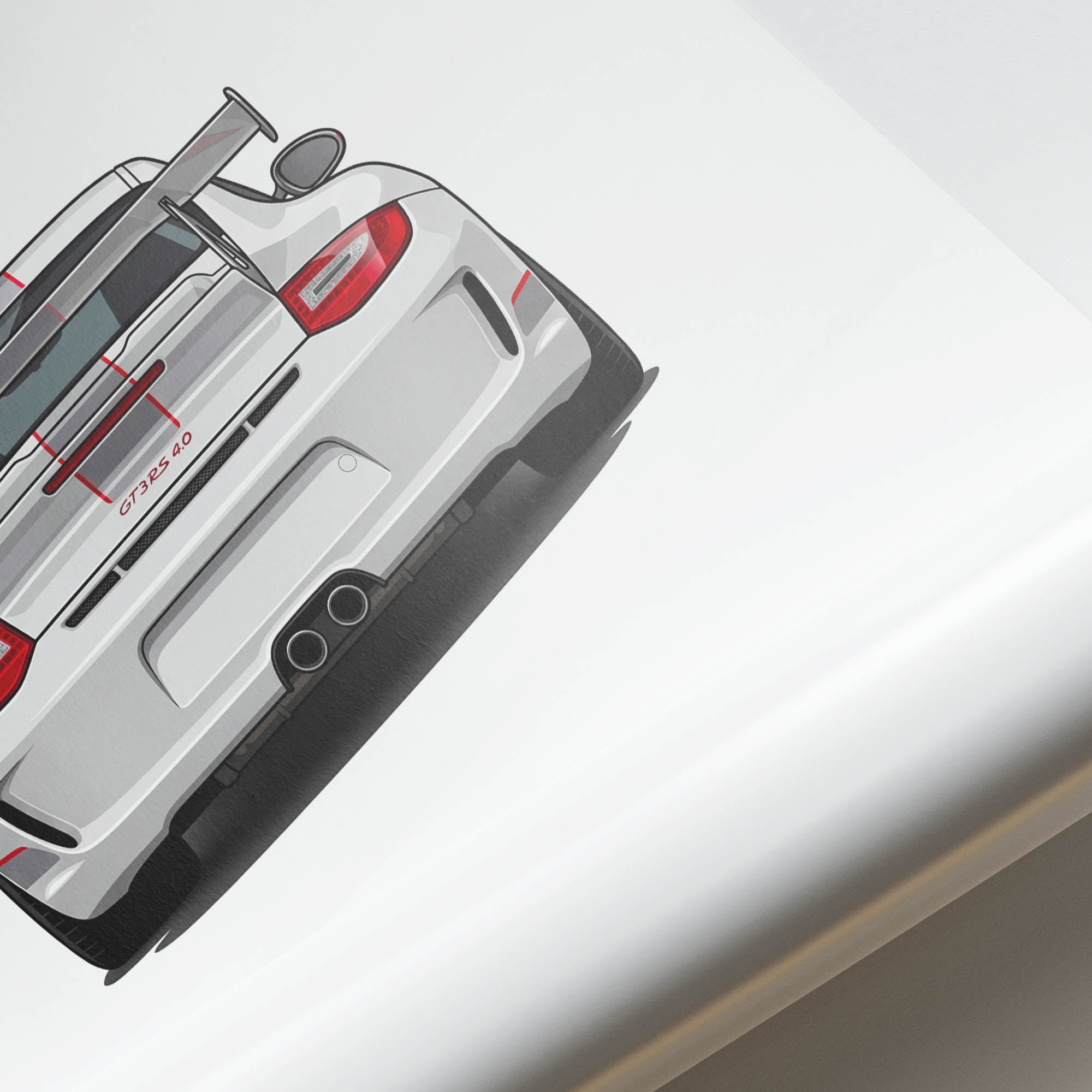 2011 Porsche 911 GT3 RS – Car Print