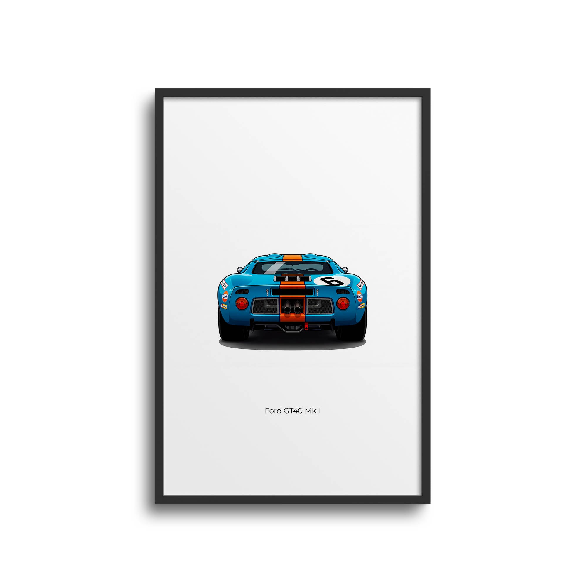 1968 Ford GT40 Mk I – Car Print