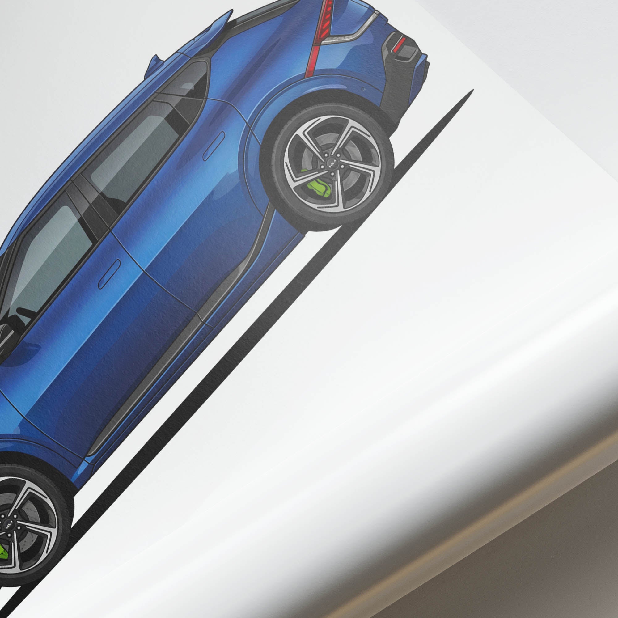 2023 Kia EV6 GT Yacht – Car Print